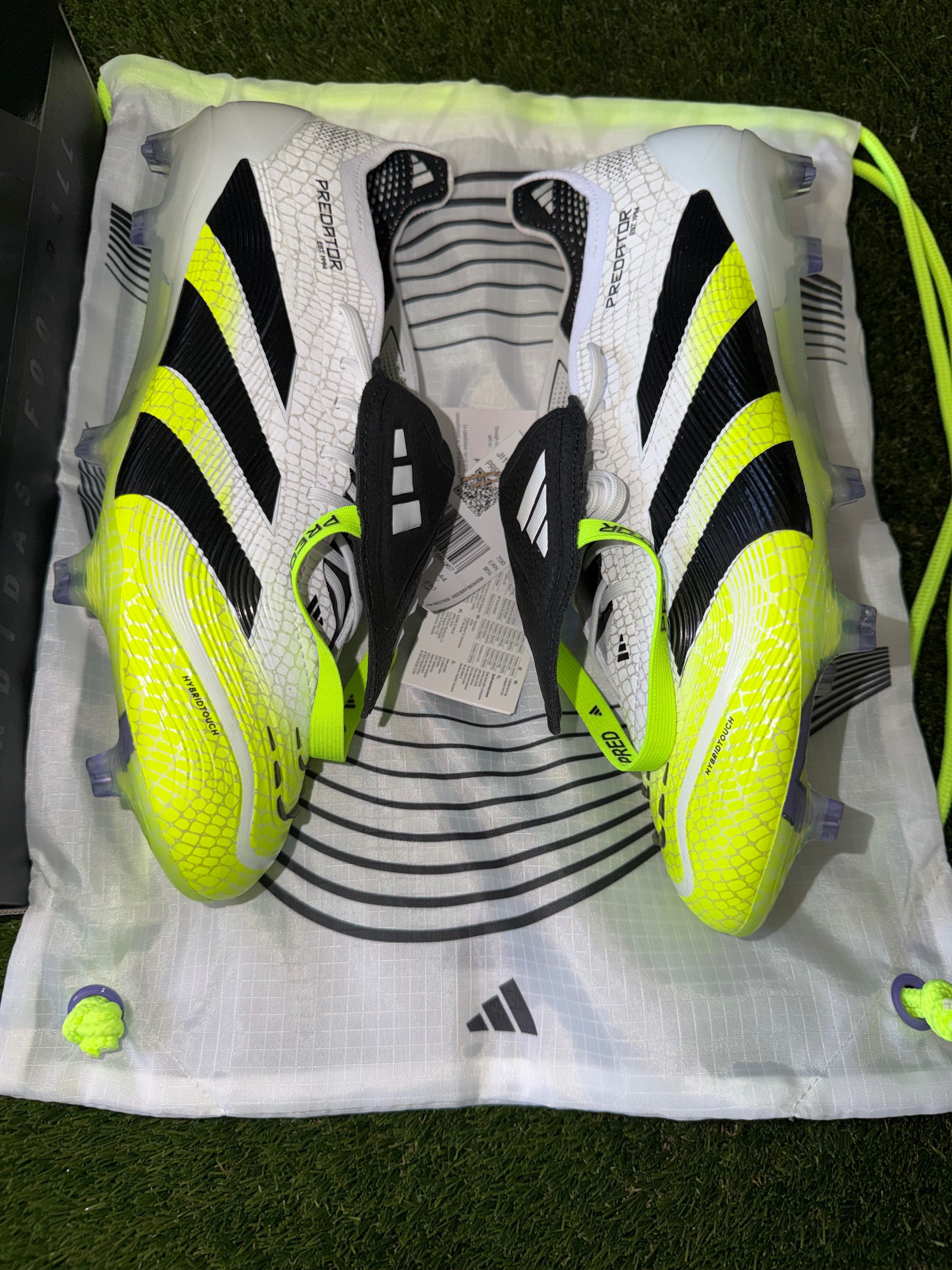 Adidas Predator Elite FT Elite Firm Ground Black/Grey/Green