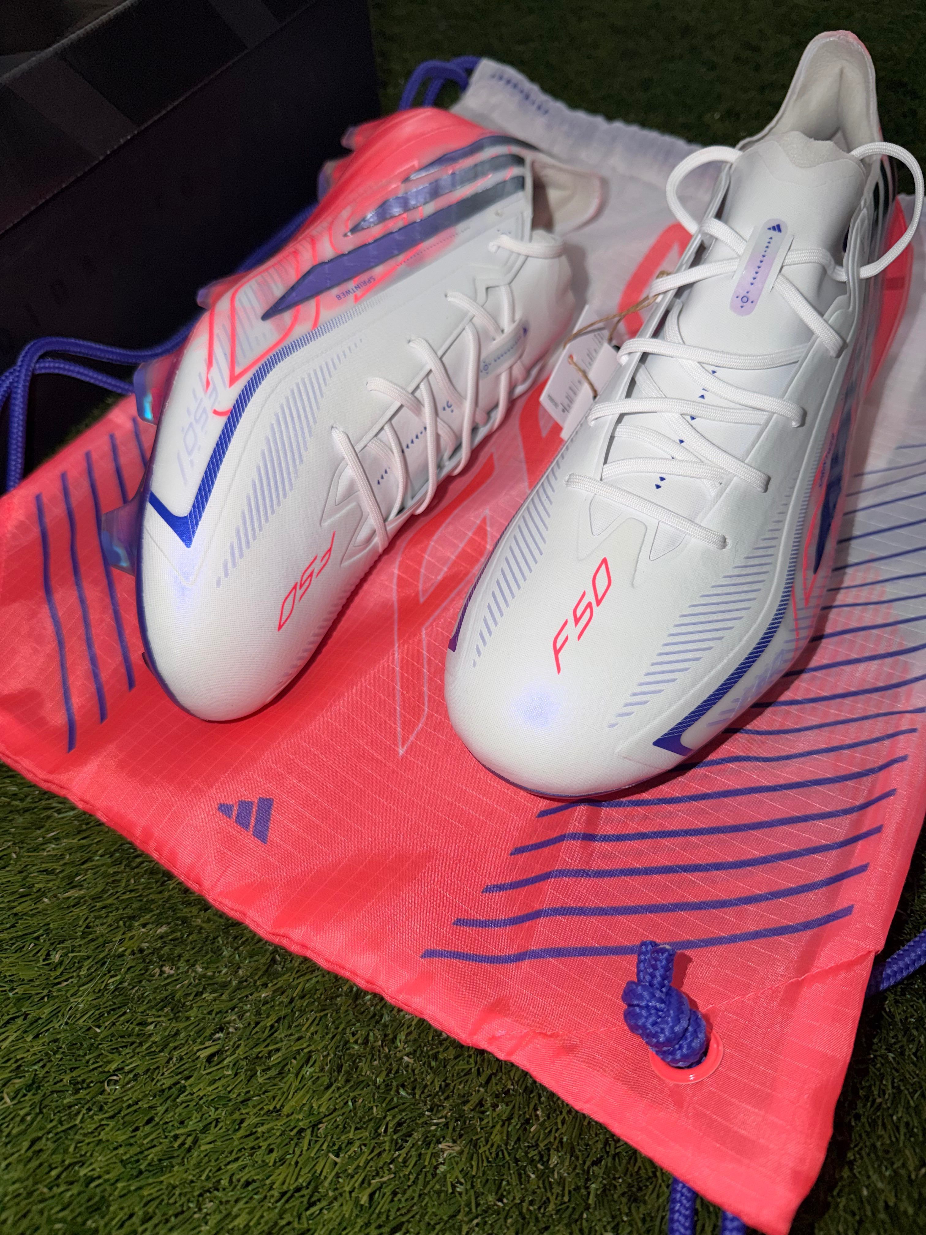 Adidas F50 Hyperfast Elite Firm Ground White 