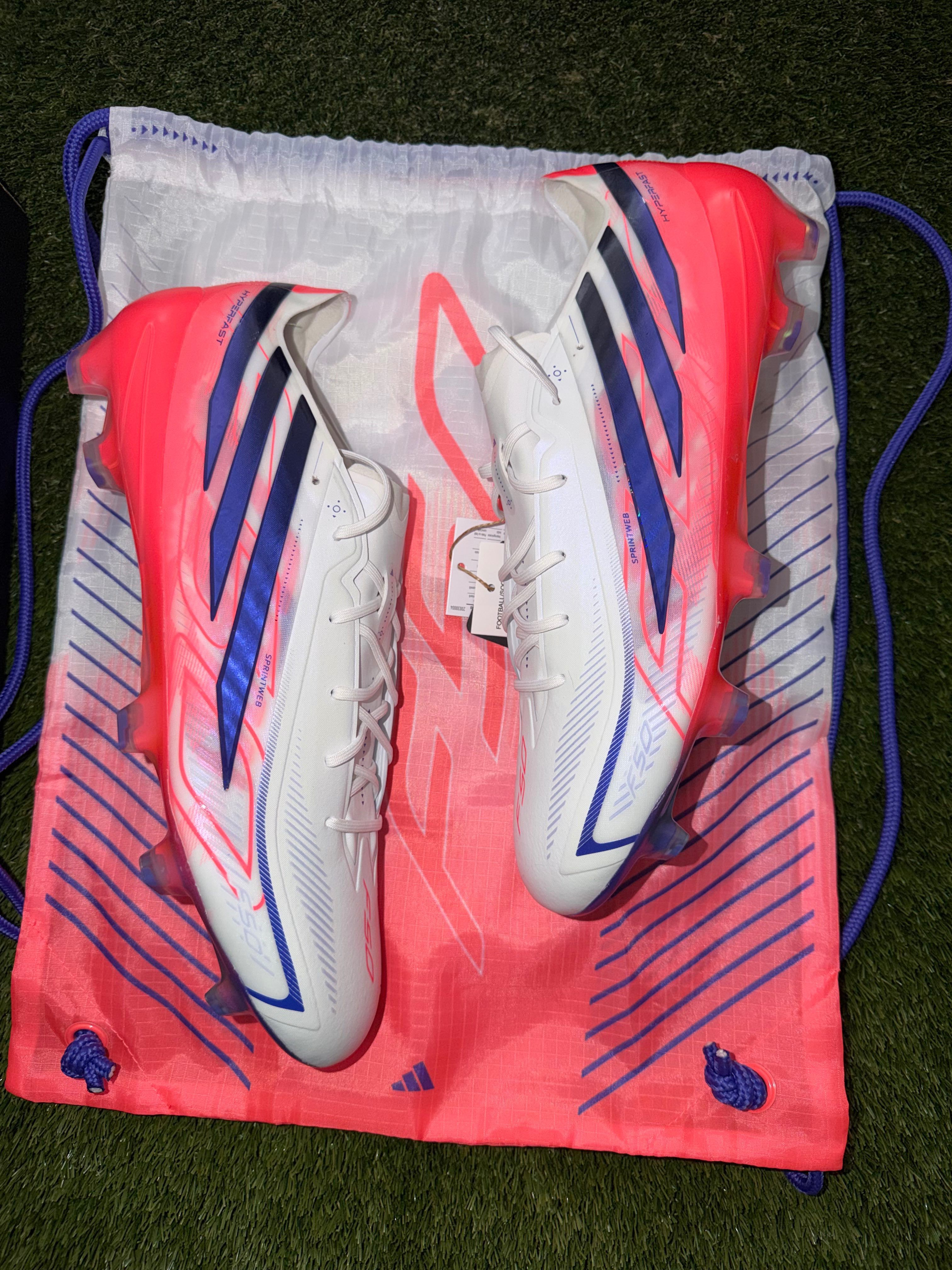Adidas F50 Hyperfast Elite Firm Ground White 
