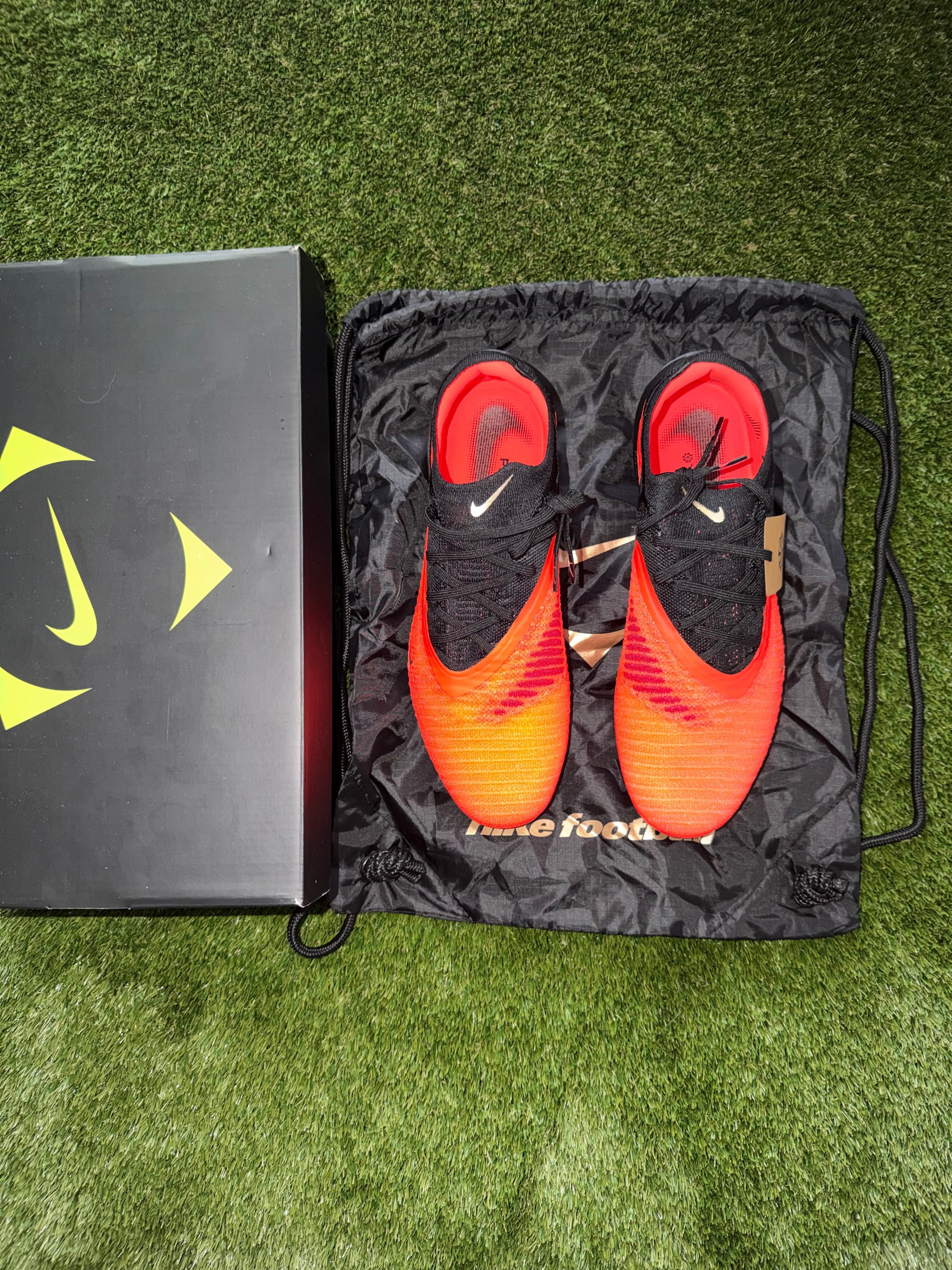 Nike Phantom 6 Low Elite Firm Ground Break ‘Em Red / Black / Gold