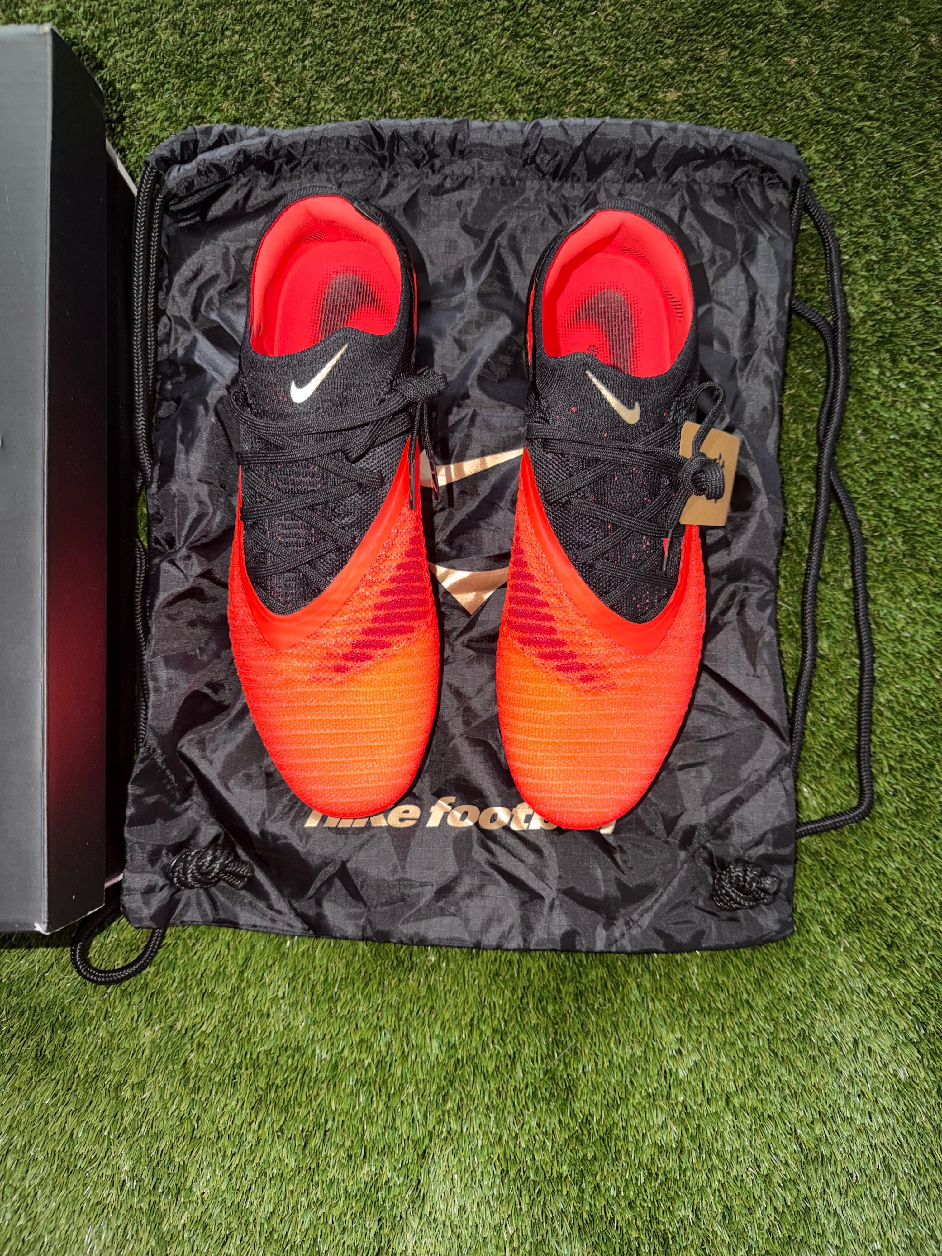 Nike Phantom 6 Low Elite Firm Ground Break ‘Em Red / Black / Gold