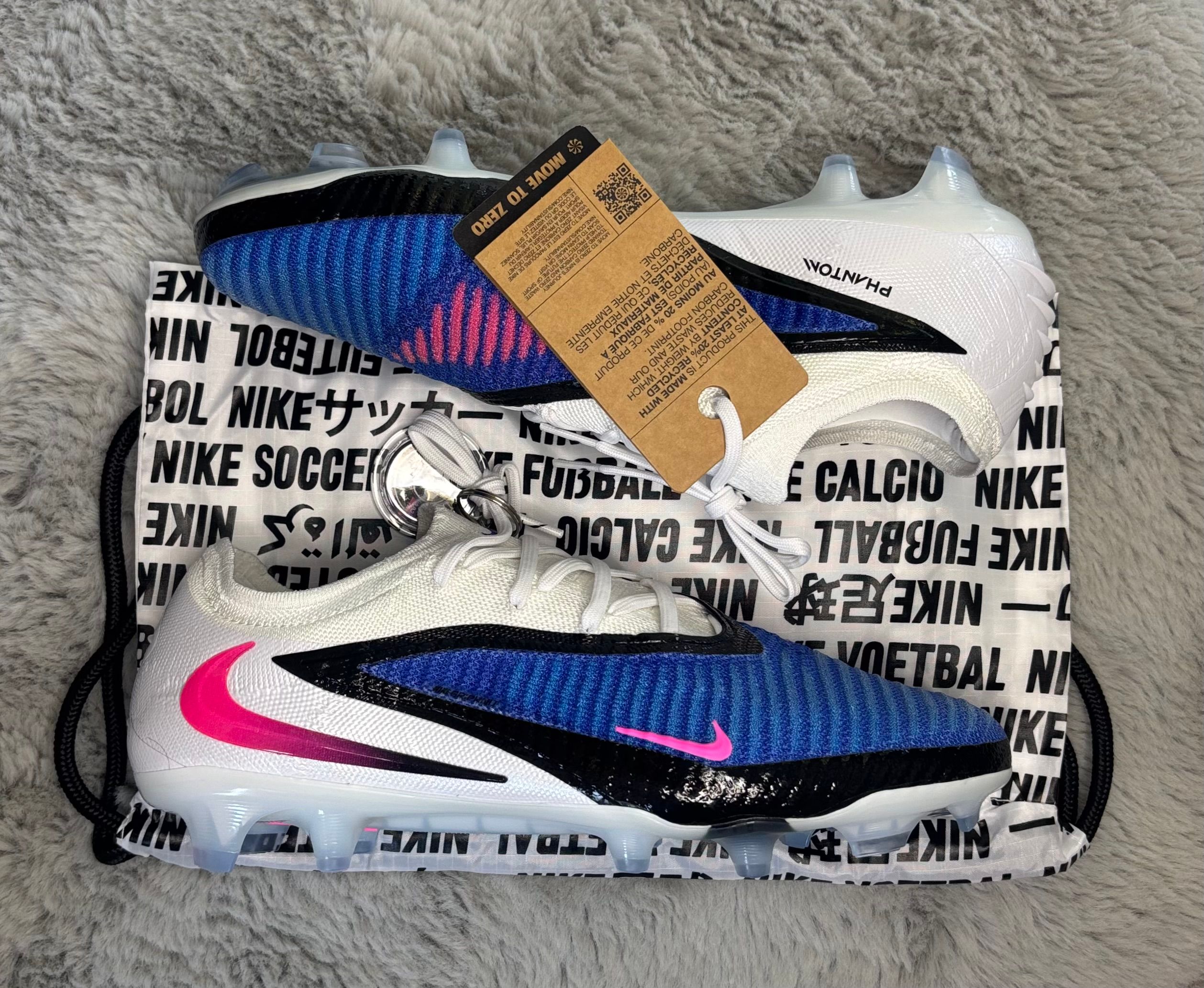 Nike Phantom 6 Low Elite FG Football Boots Size 8.5 🟣🔵