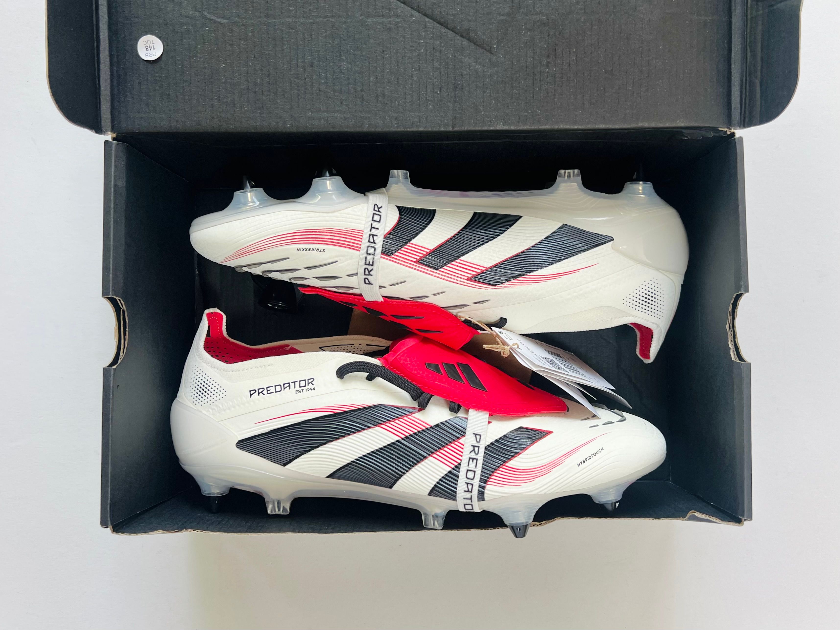adidas Predator Elite FT SG Champagne - Off White / Core Black / Pure Ruby