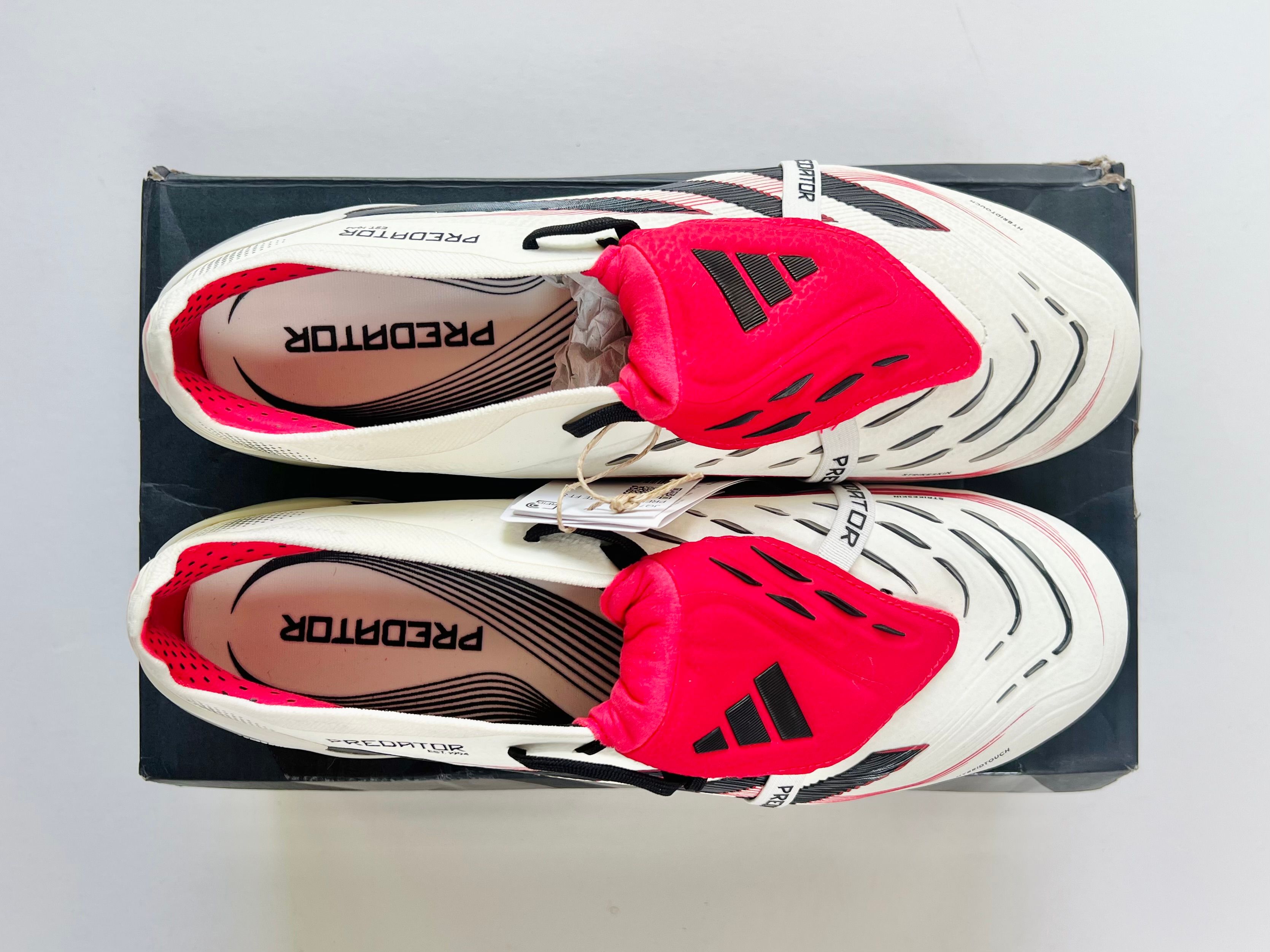 adidas Predator Elite FT SG Champagne - Off White / Core Black / Pure Ruby