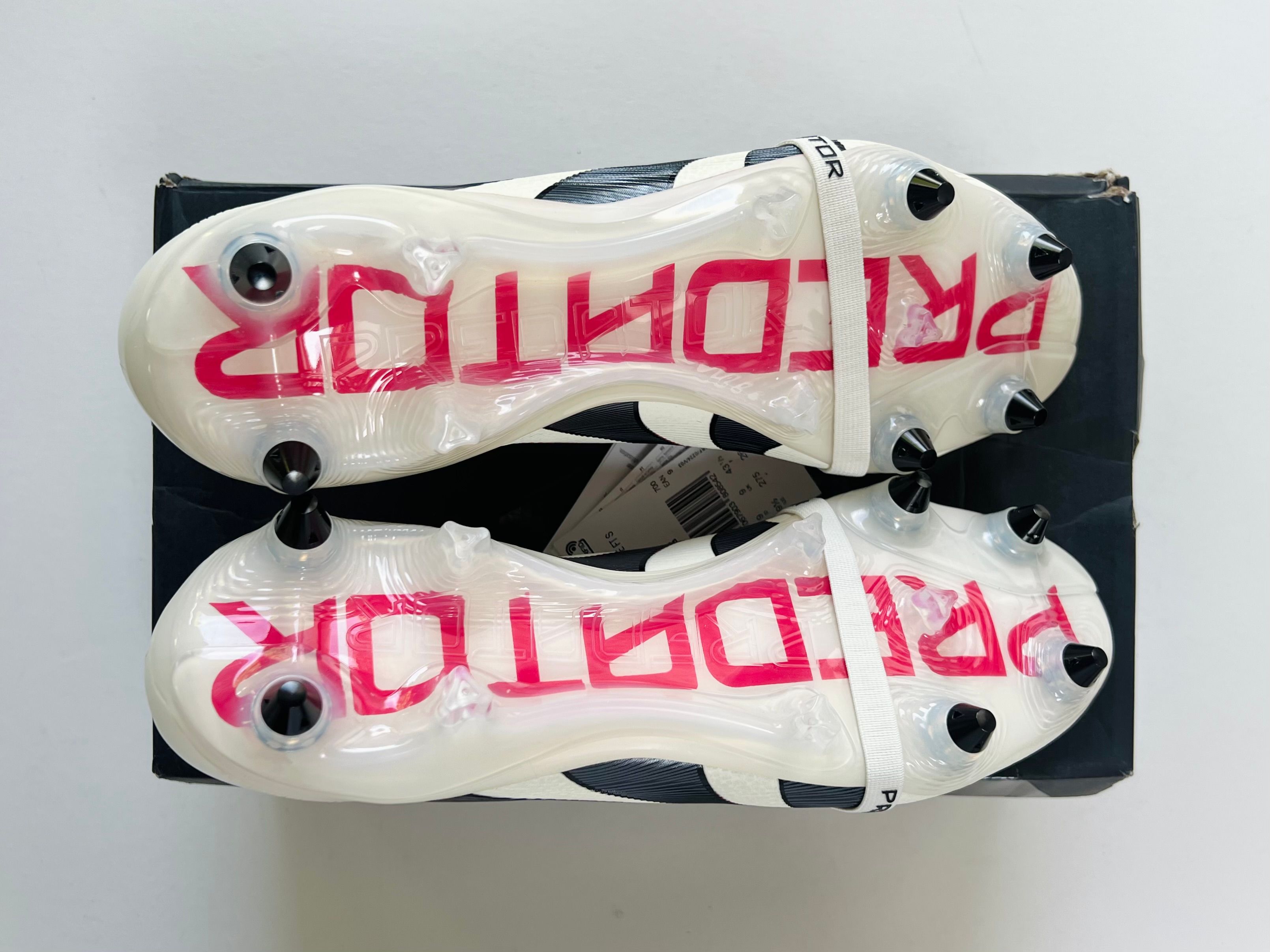 adidas Predator Elite FT SG Champagne - Off White / Core Black / Pure Ruby