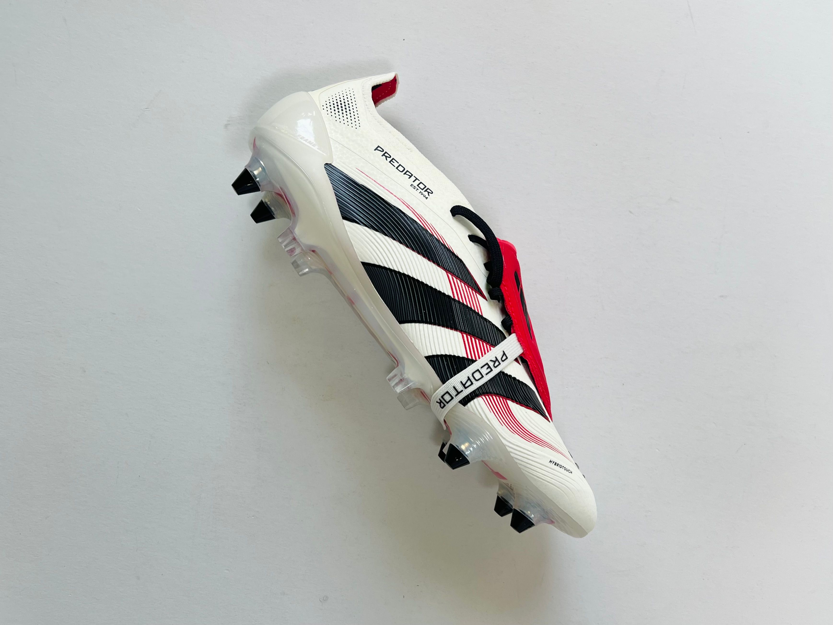 adidas Predator Elite FT SG Champagne - Off White / Core Black / Pure Ruby