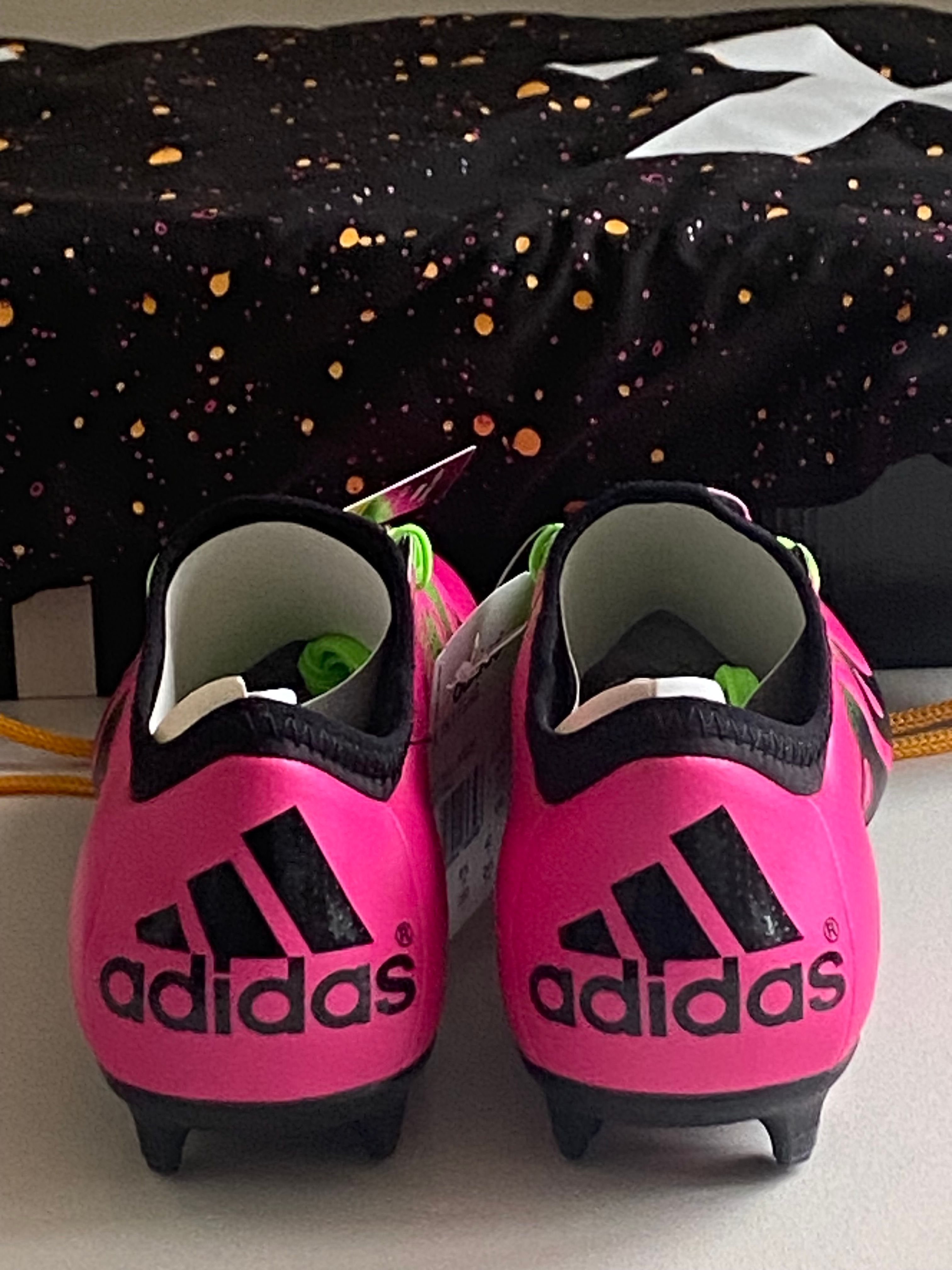 2015 Adidas X 15.1 FG/AG Shock Pink Football Boots BNIB