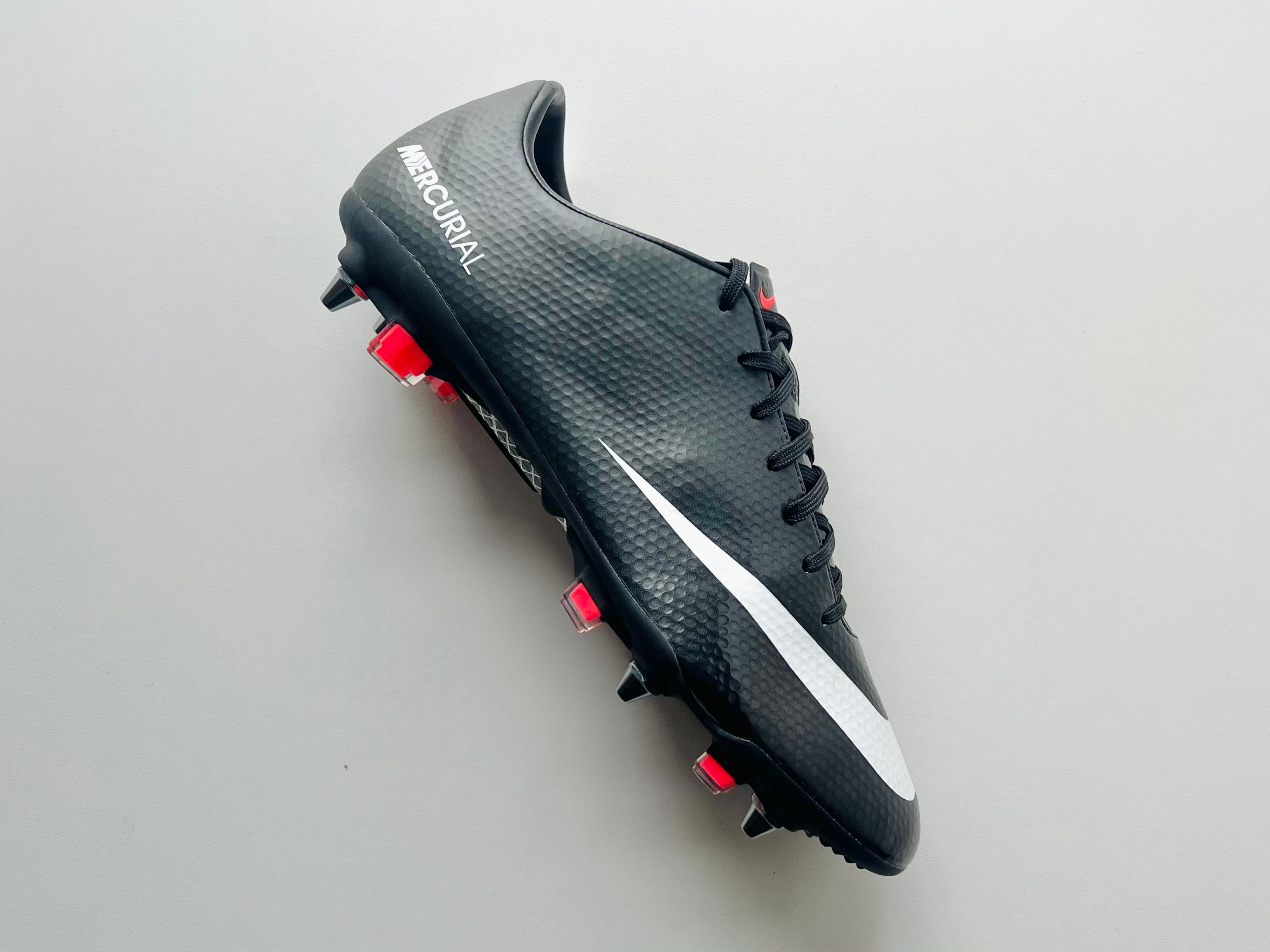 Nike Mercurial Vapor IX ACC SG Pro - Black / Dark Charcoal / Atomic Red / White