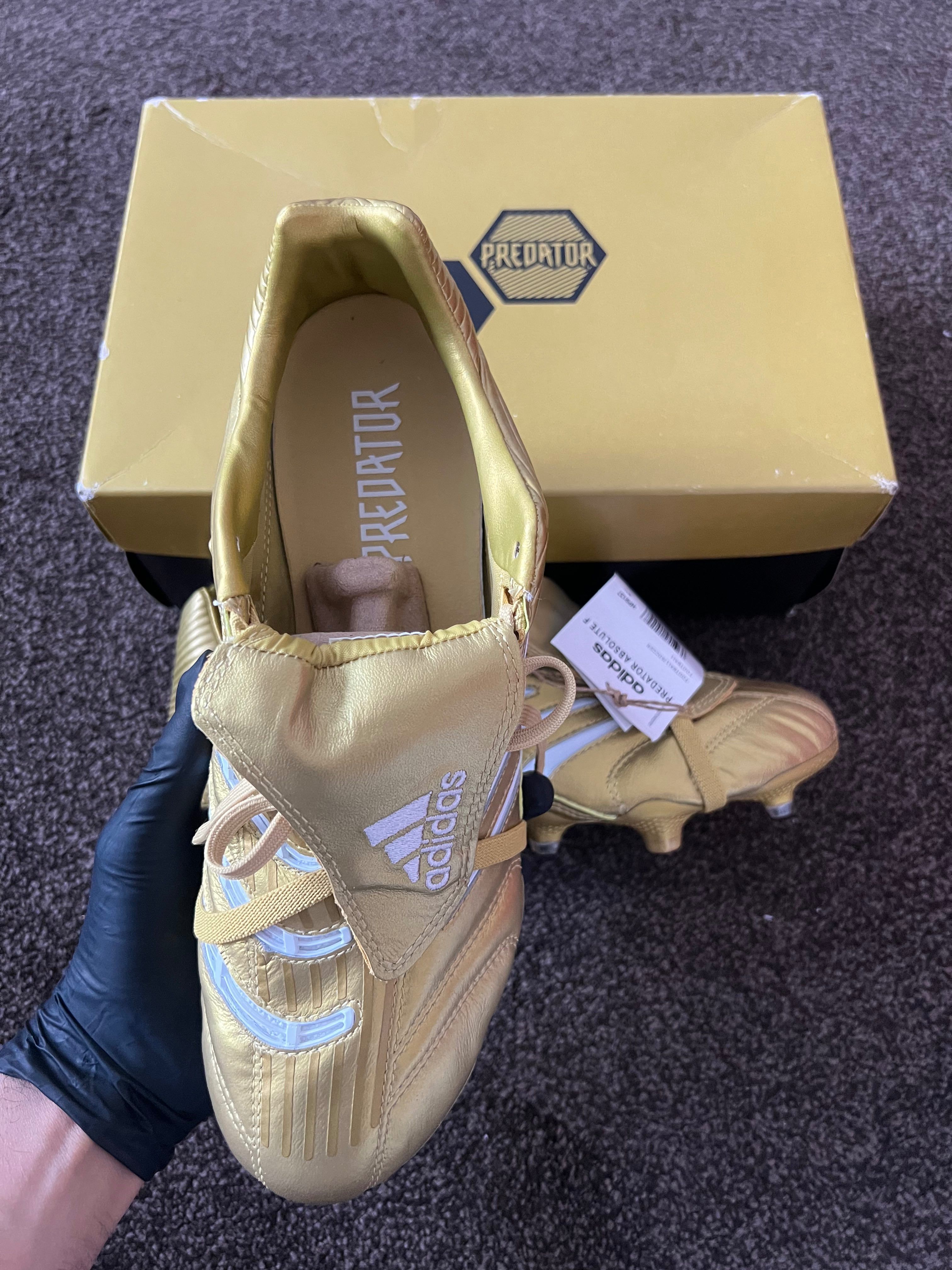 Adidas Predator Elite Zidane Gold Edition 