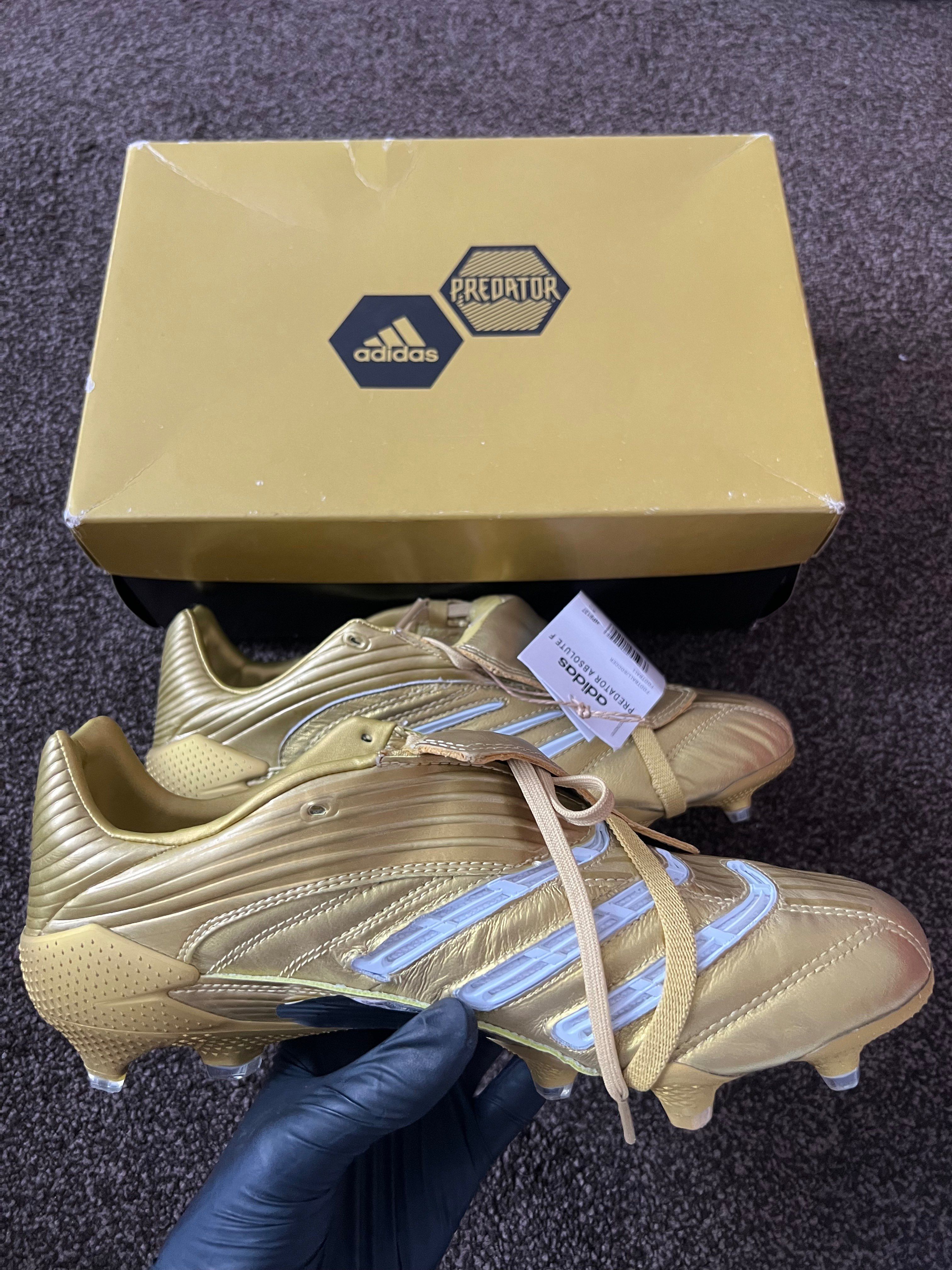 Adidas Predator Elite Zidane Gold Edition 