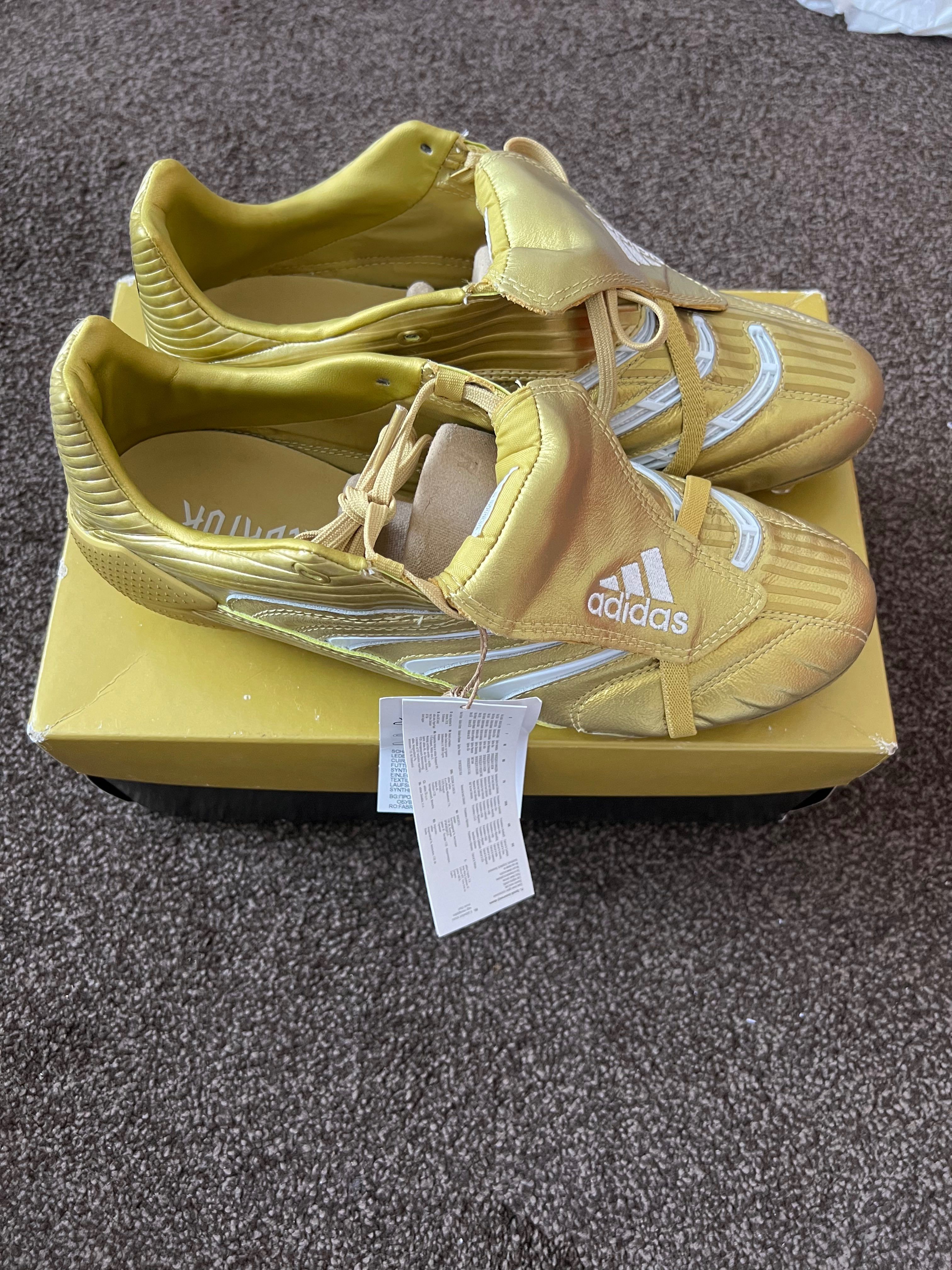Adidas Predator Elite Zidane Gold Edition 
