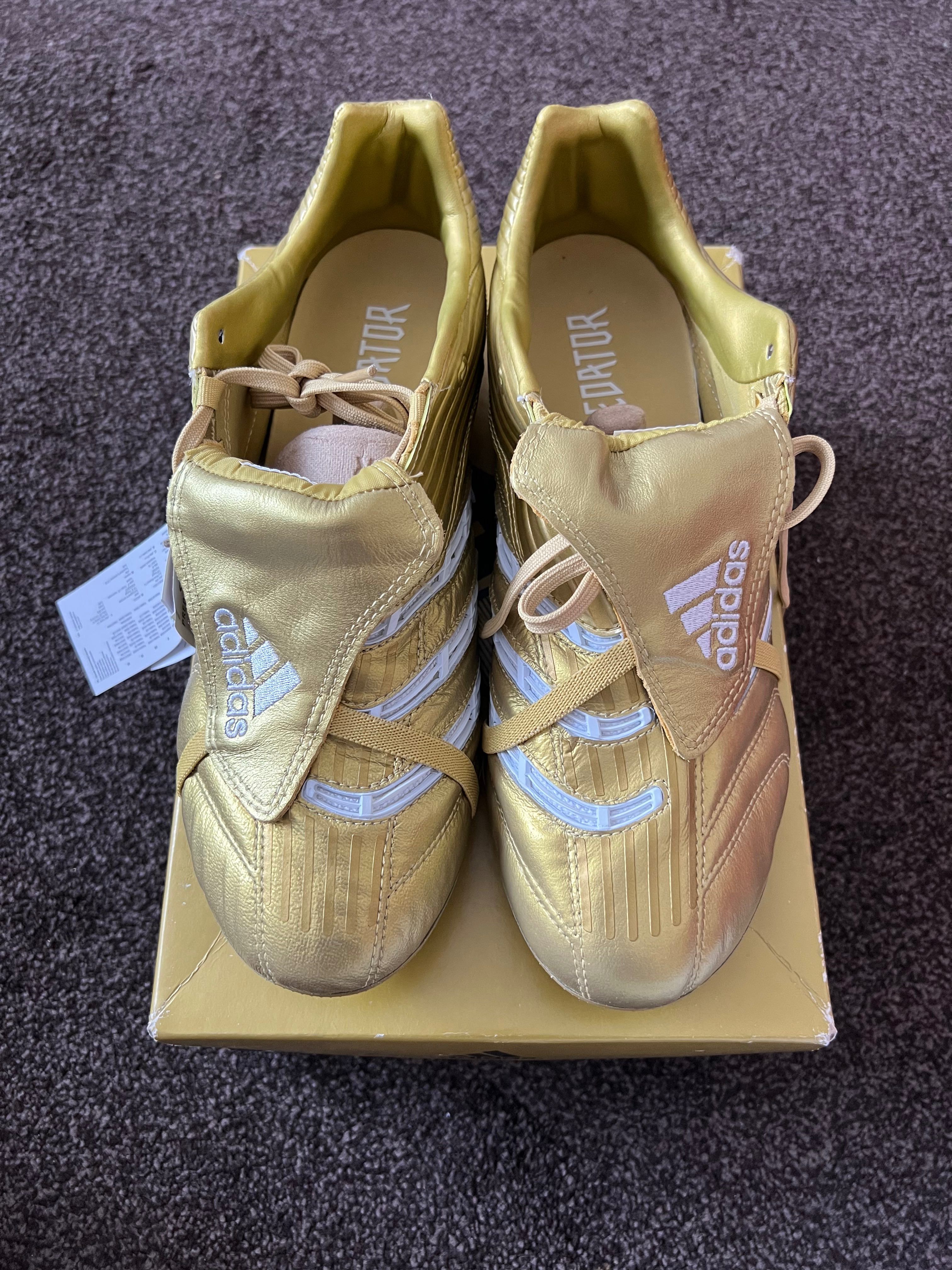 Adidas Predator Elite Zidane Gold Edition 
