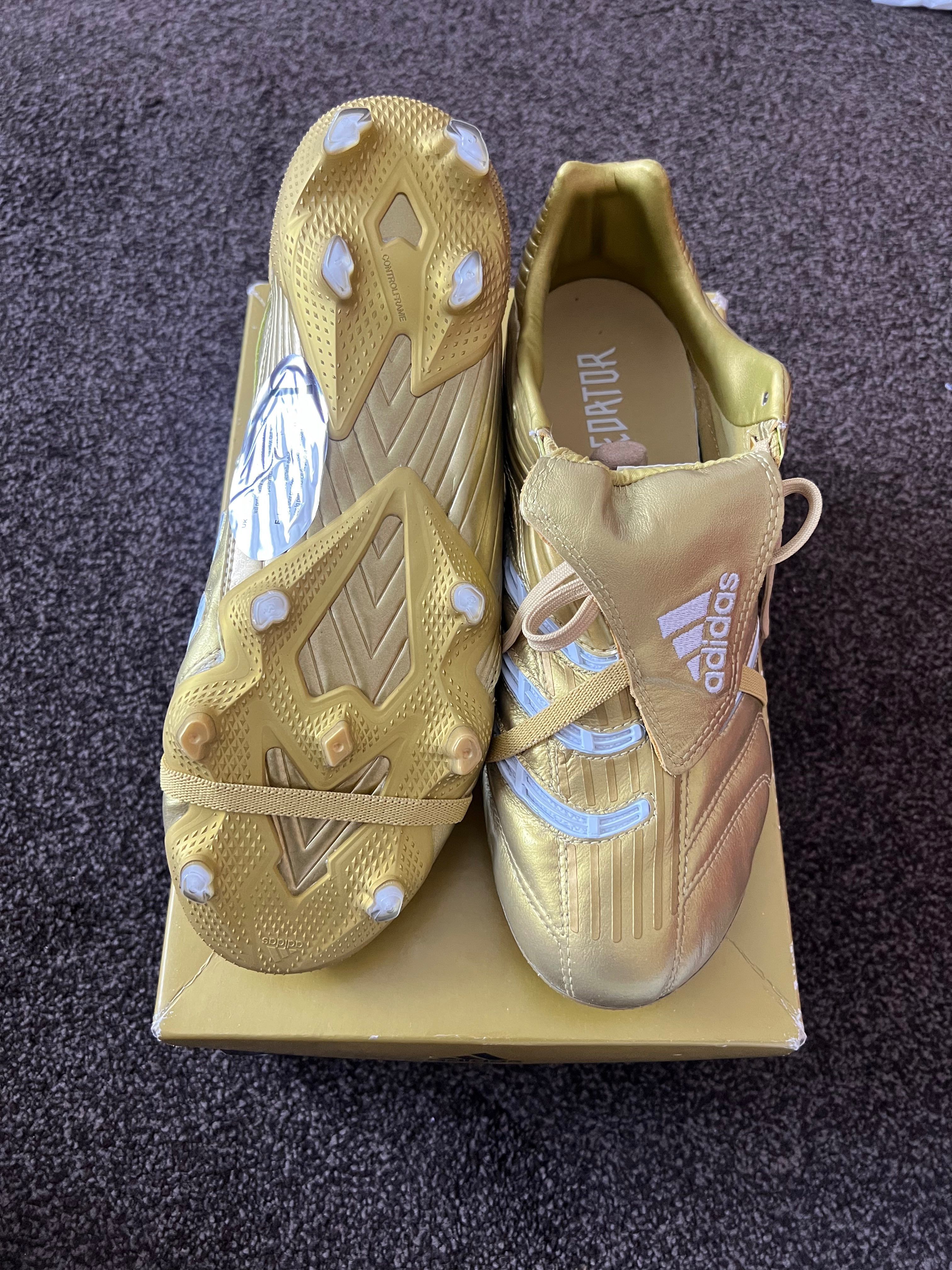 Adidas Predator Elite Zidane Gold Edition 