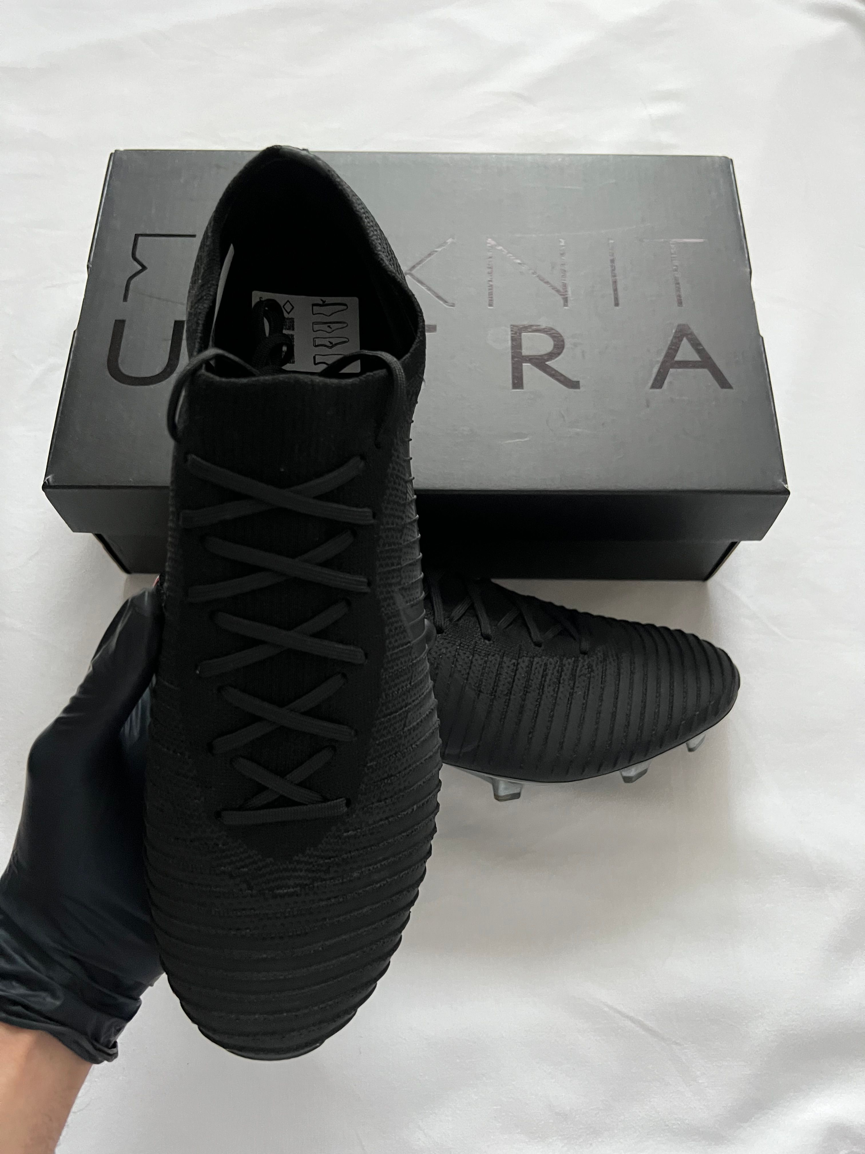 Nike Mecurial Flynit Ultra FG Black