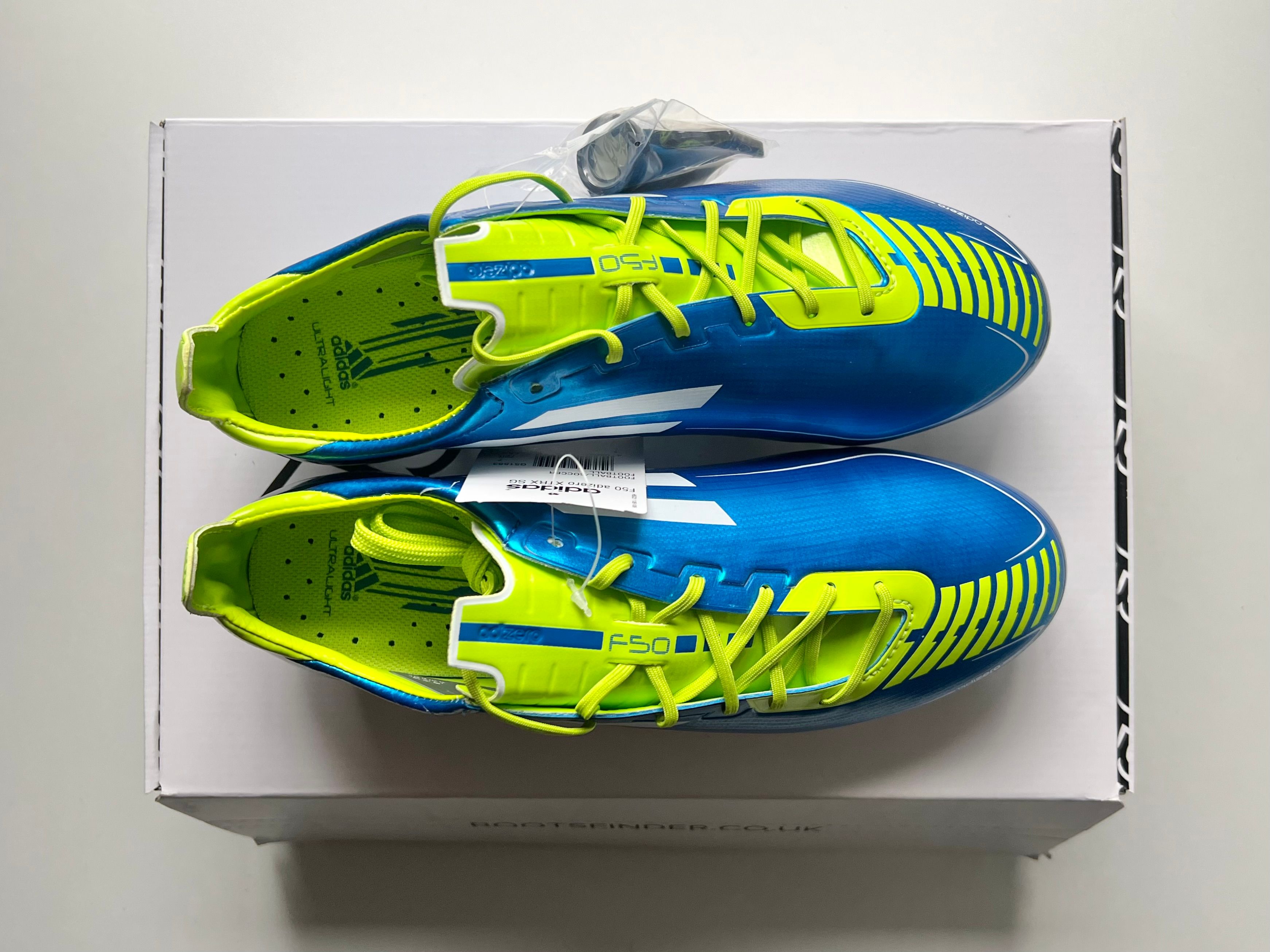 adidas F50 Adizero Prime TRX SG Anodized Blue / White / Slime