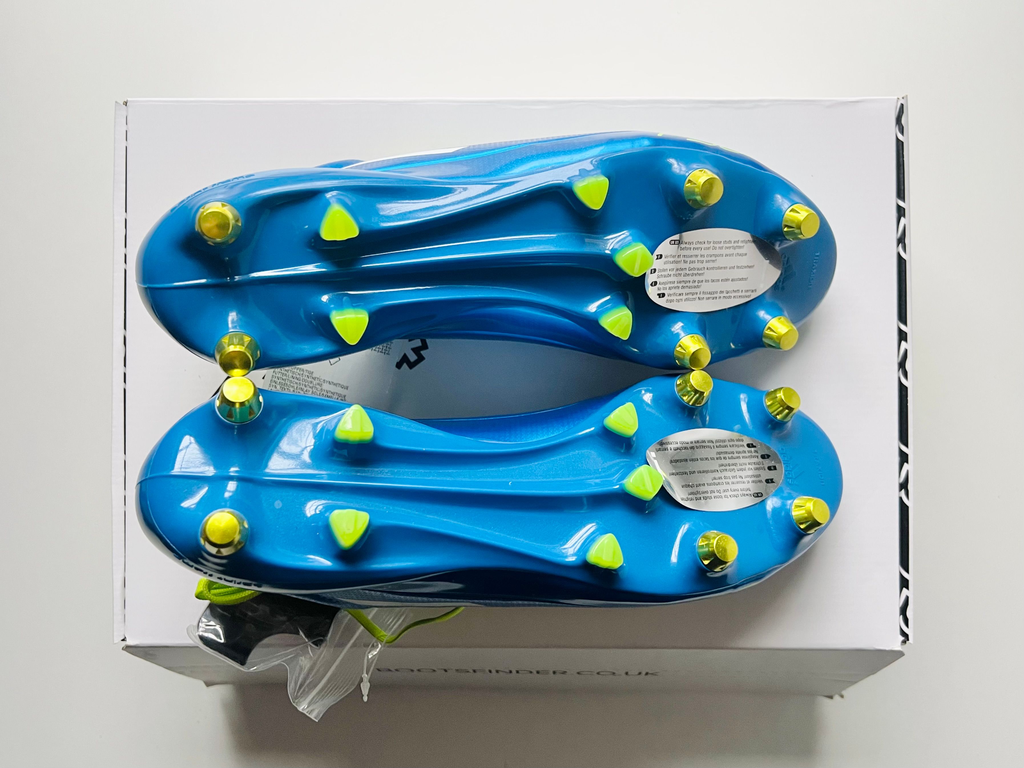 adidas F50 Adizero Prime TRX SG Anodized Blue / White / Slime