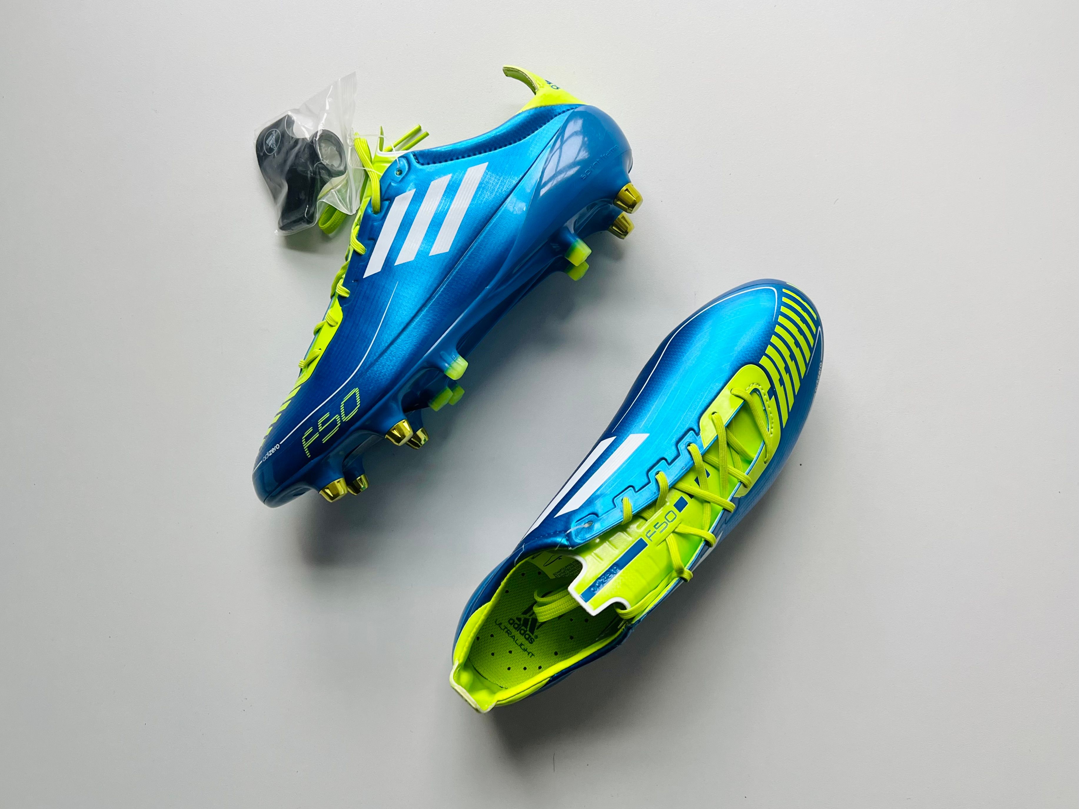 adidas F50 Adizero Prime TRX SG Anodized Blue / White / Slime