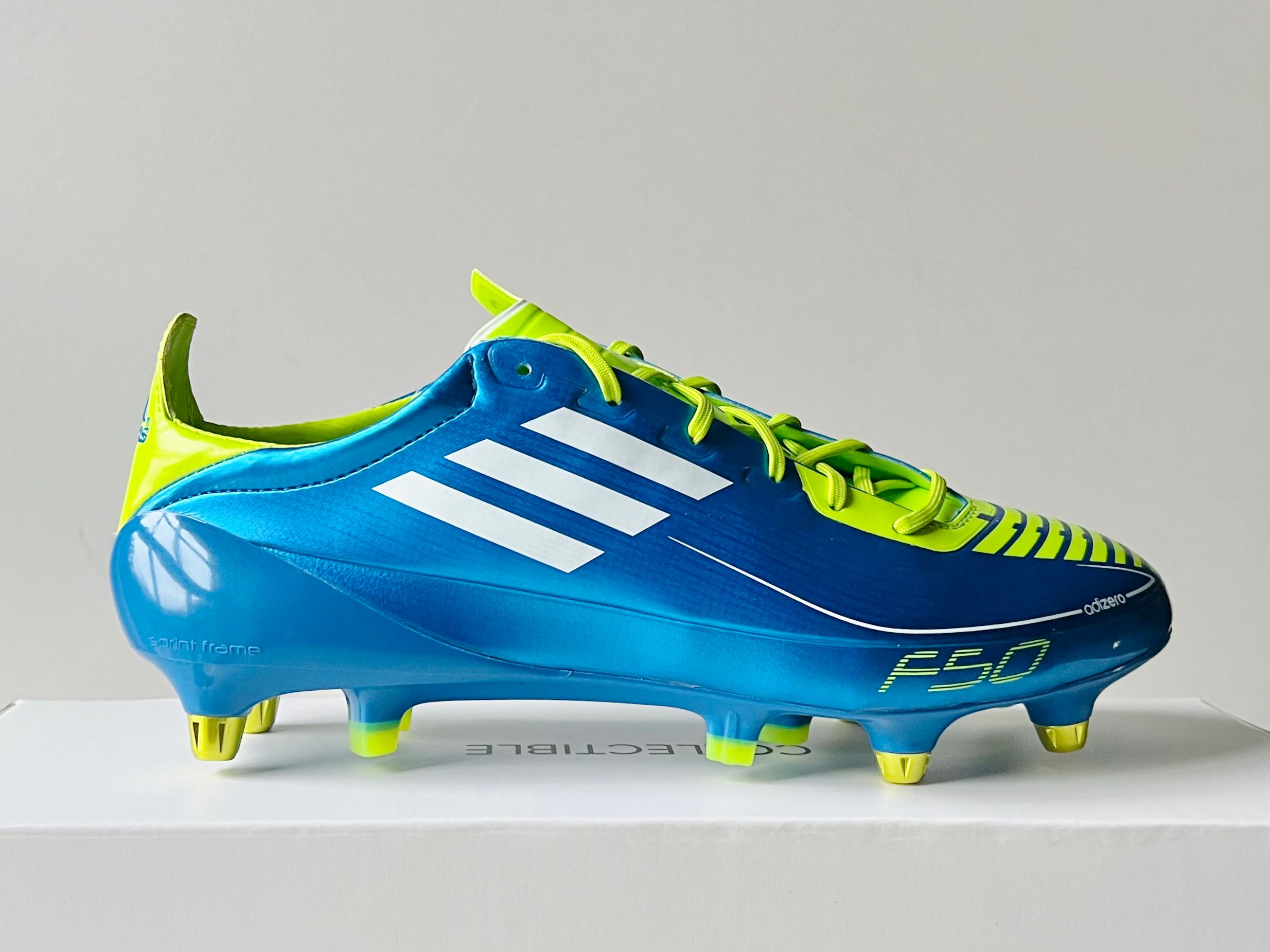 adidas F50 Adizero Prime TRX SG Anodized Blue / White / Slime