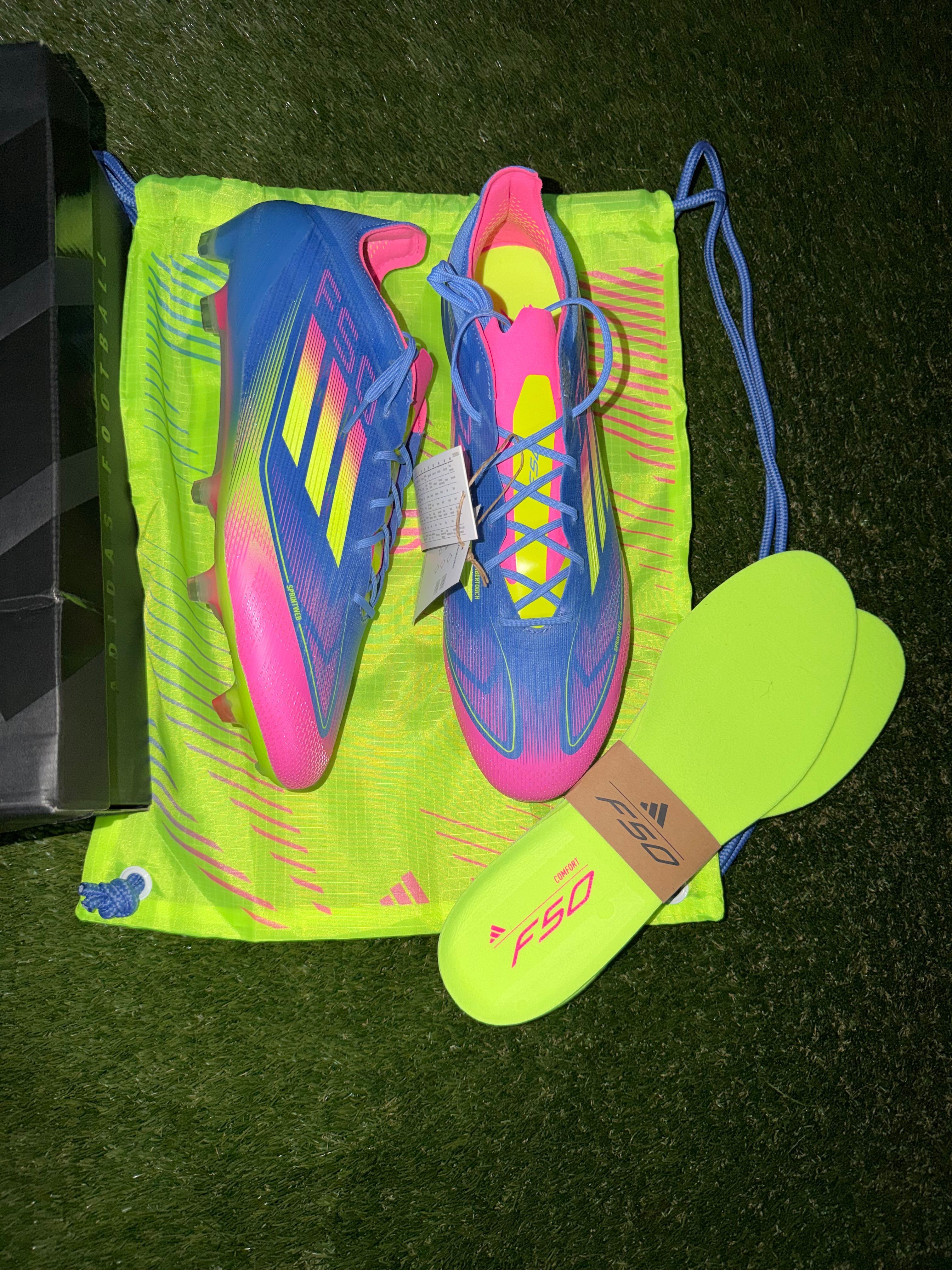 Adidas F50 Elite FG Laced Blue Fusion 