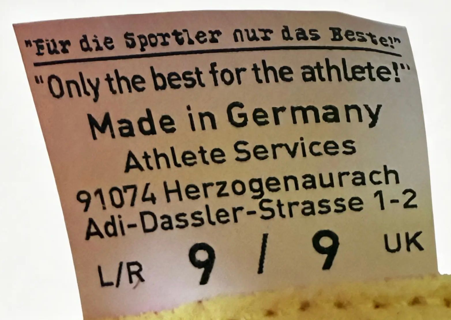 Adidas Speedflow + (Player Issue Made In Germany)