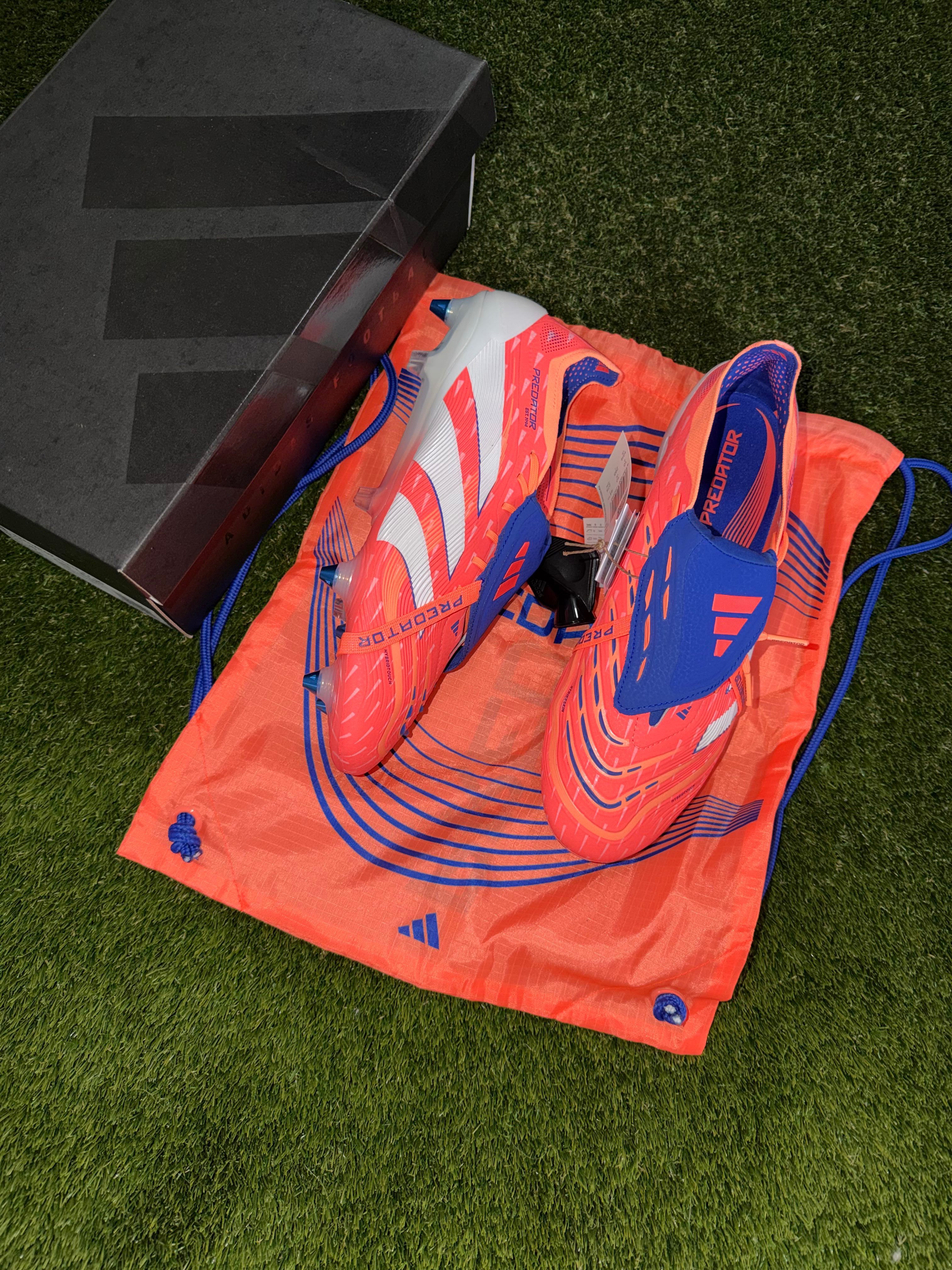 Adidas Predator Elite Tongue SG Orange / Blue
