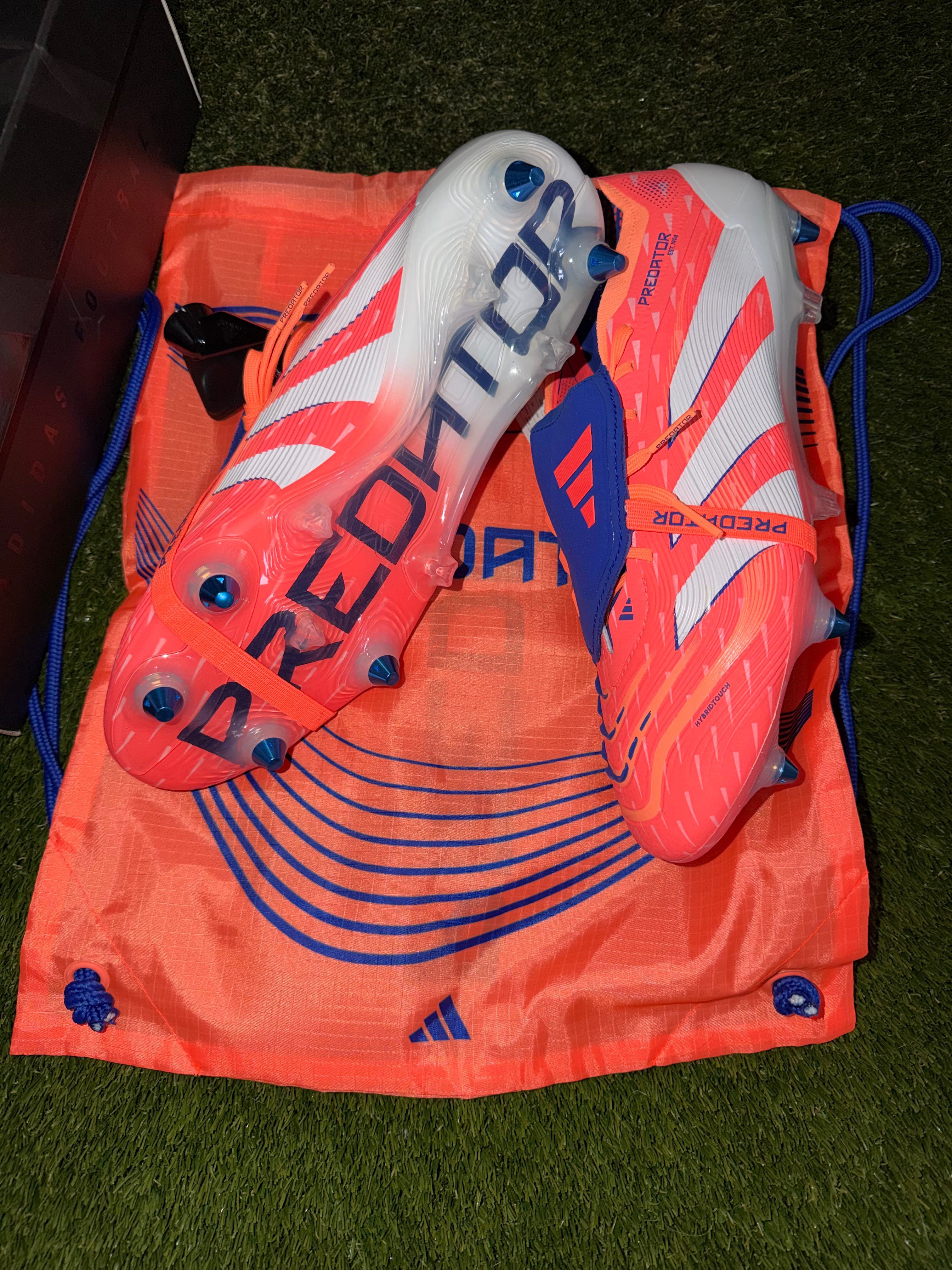 Adidas Predator Elite Tongue SG Orange / Blue
