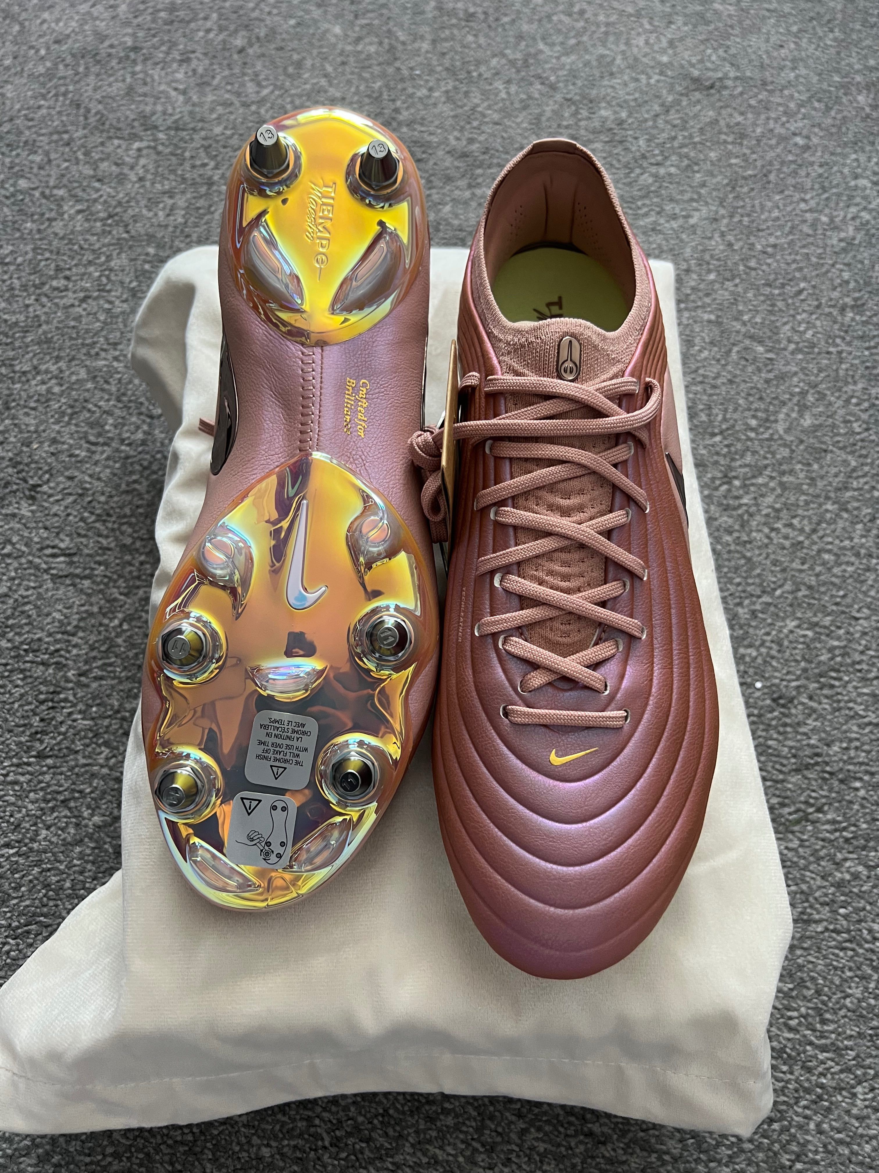 Nike Tiempo Maestri Elite SG-Pro Pink UK 9