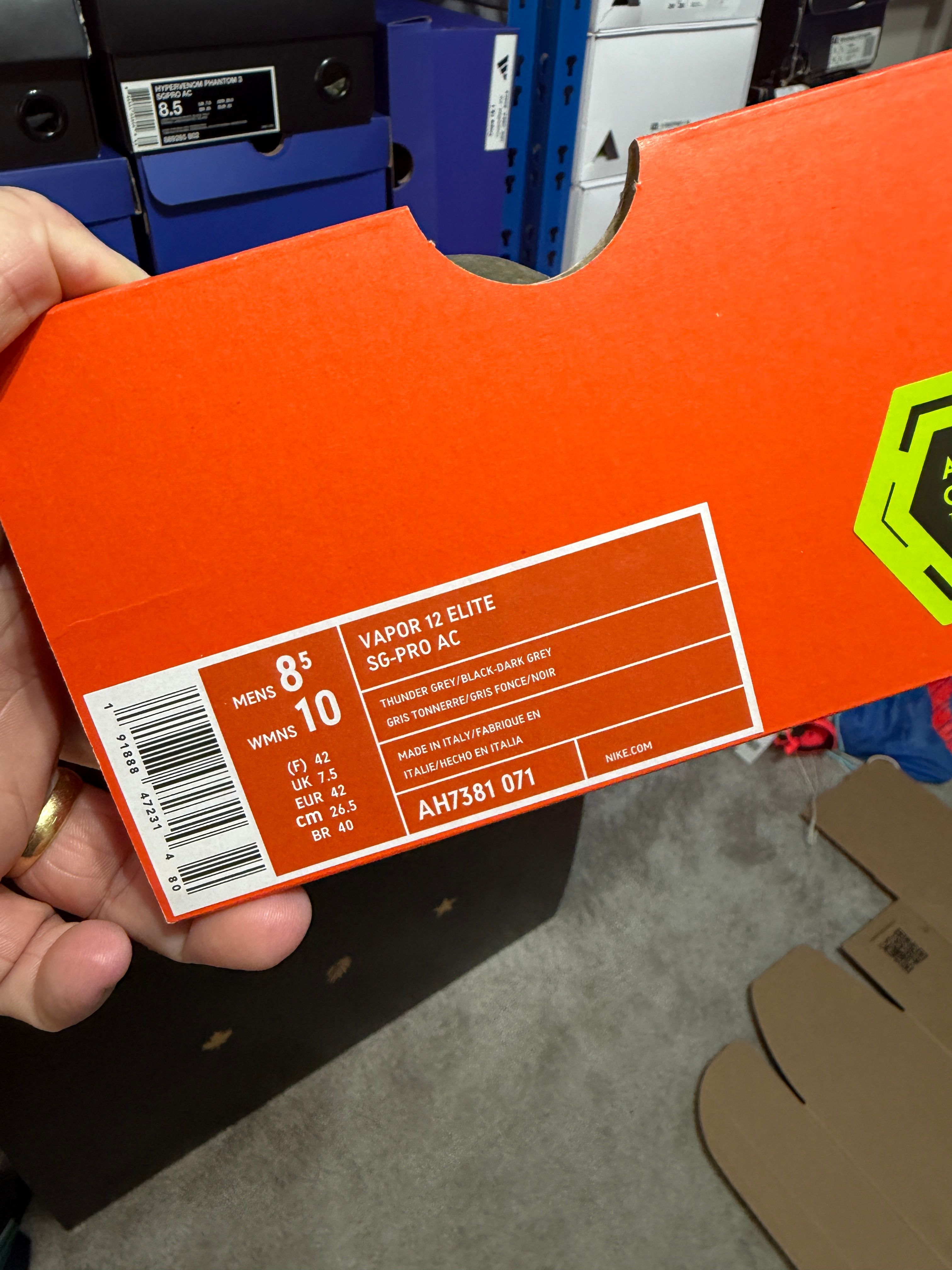 Nike Mercurial Vapor XII SG