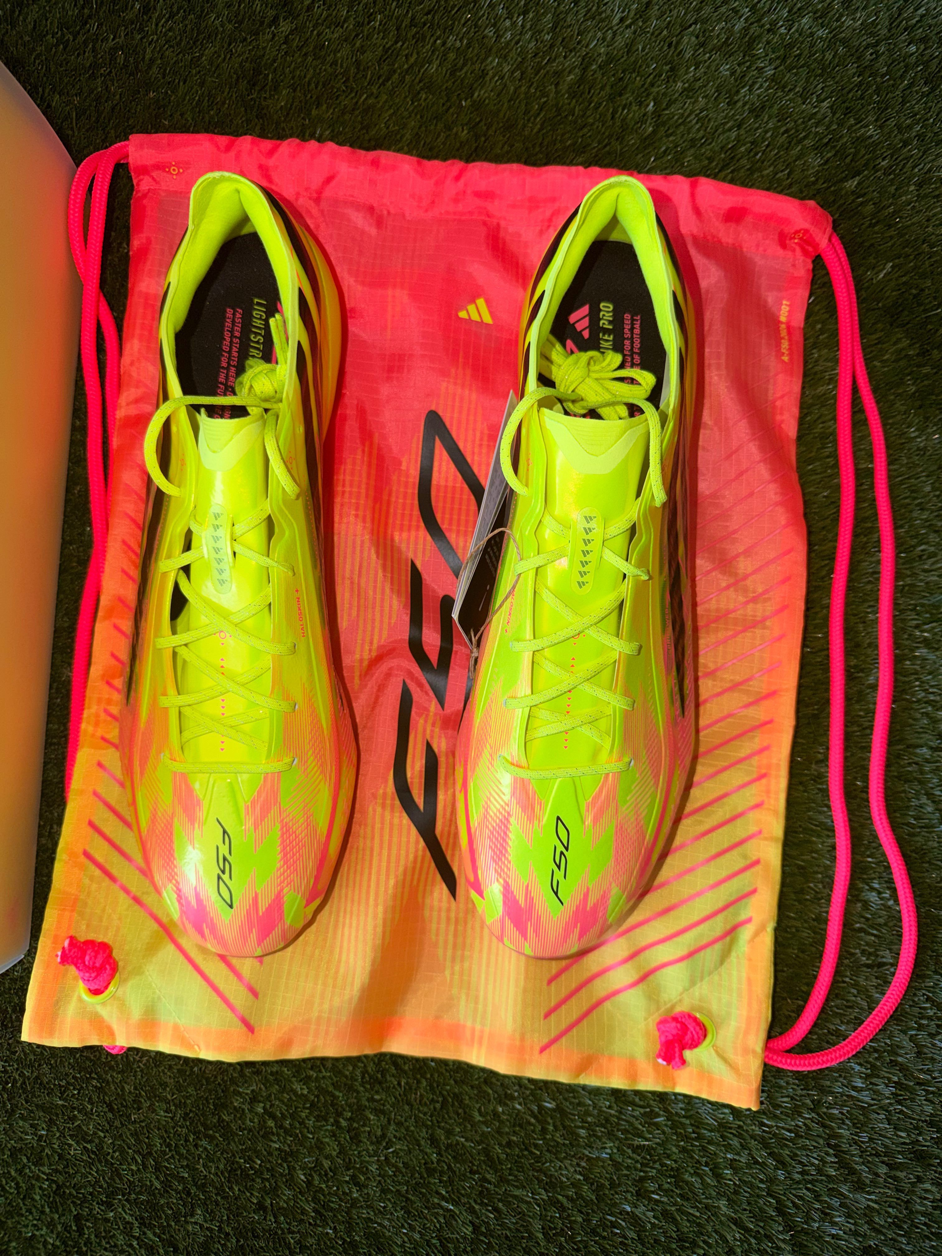 Adidas F50 Elite Hyperfast Laced Firm Ground Yellow