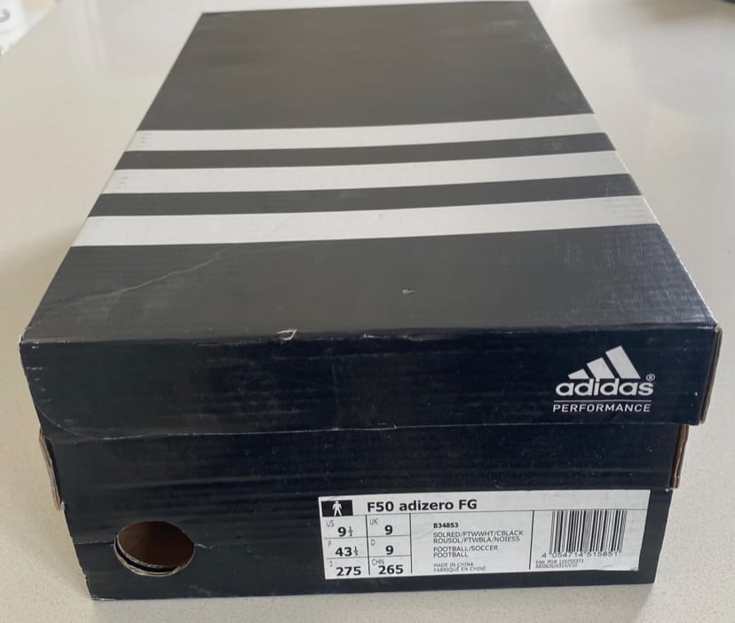 2015 Adidas F50 Adizero FG Solar Red Men’s BNIB