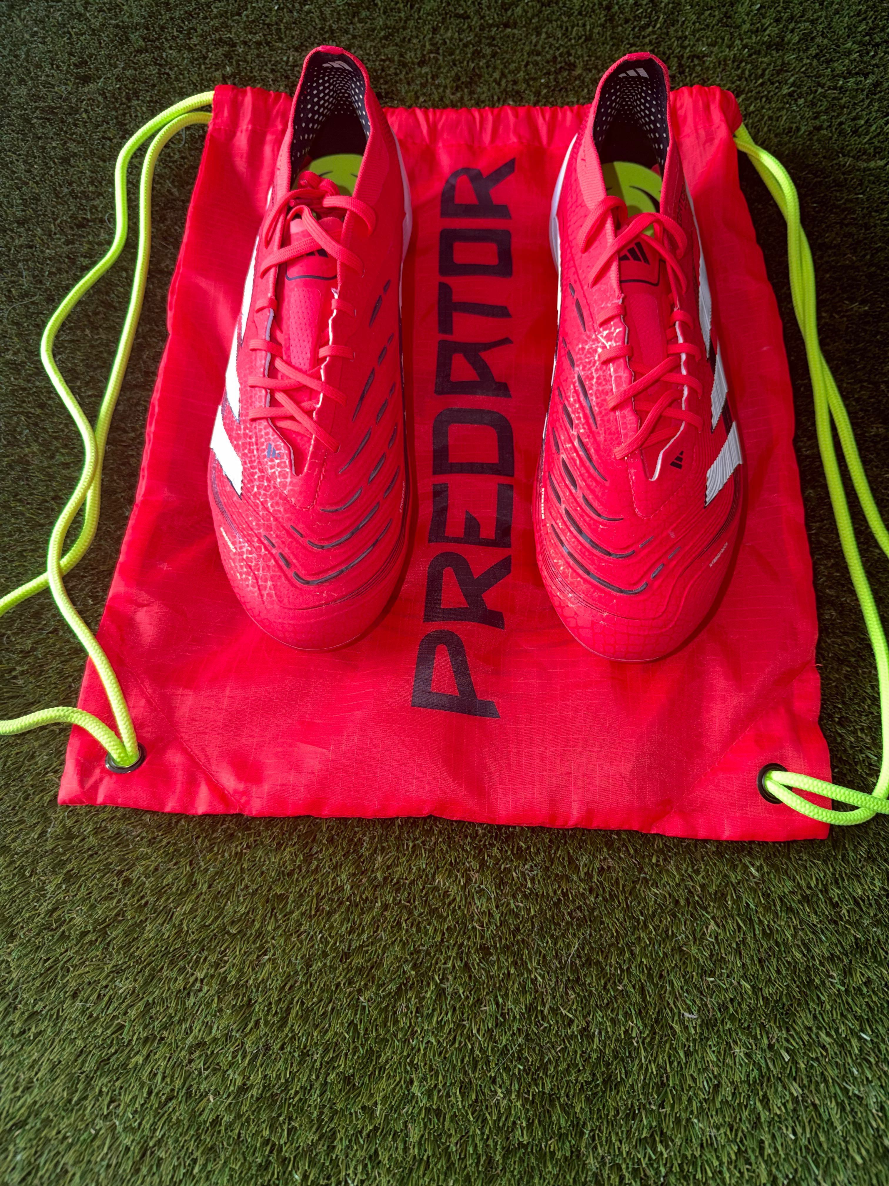Adidas Predator Elite Laced Soft Grounf Red 