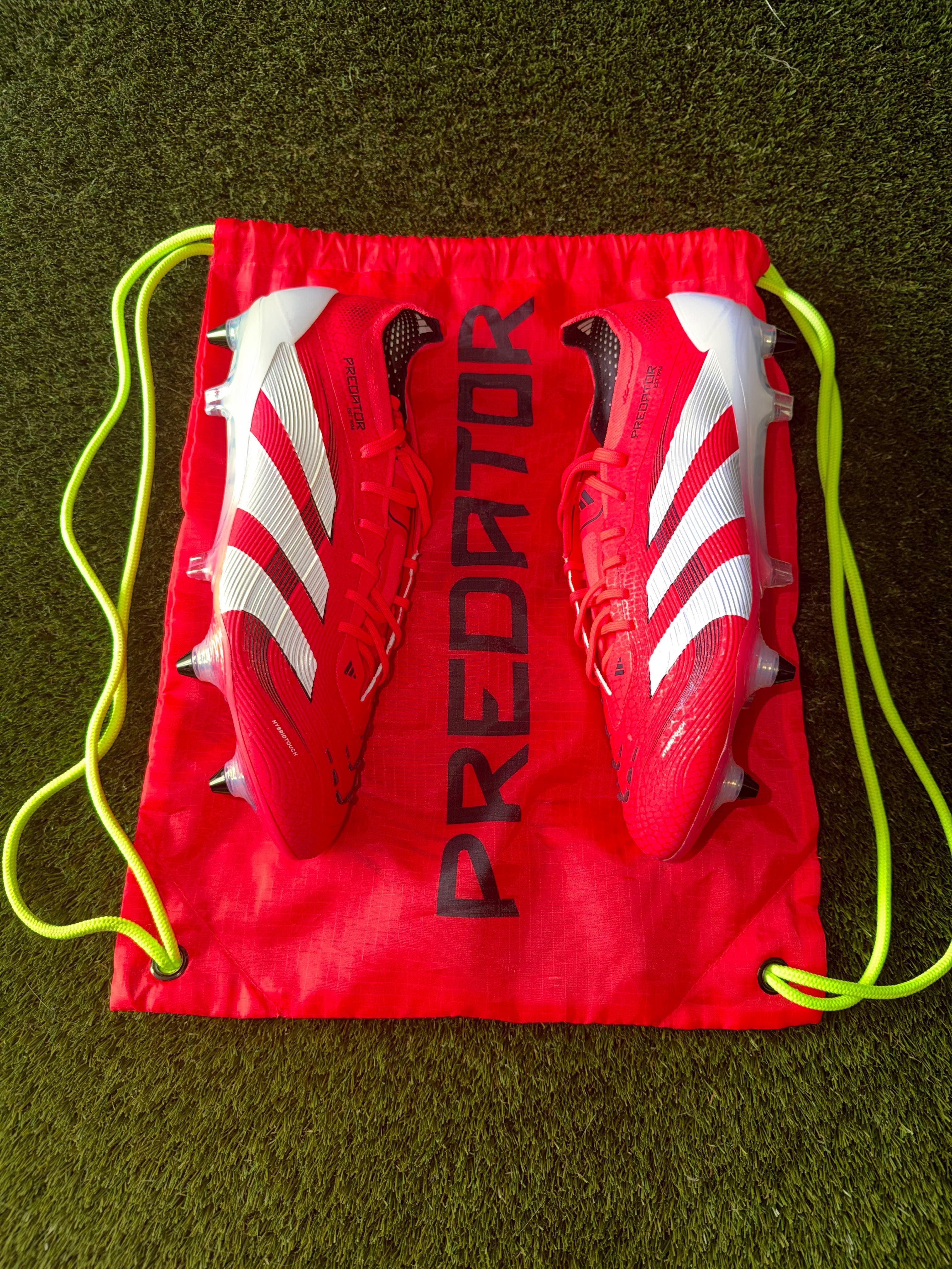 Adidas Predator Elite Laced Soft Grounf Red 