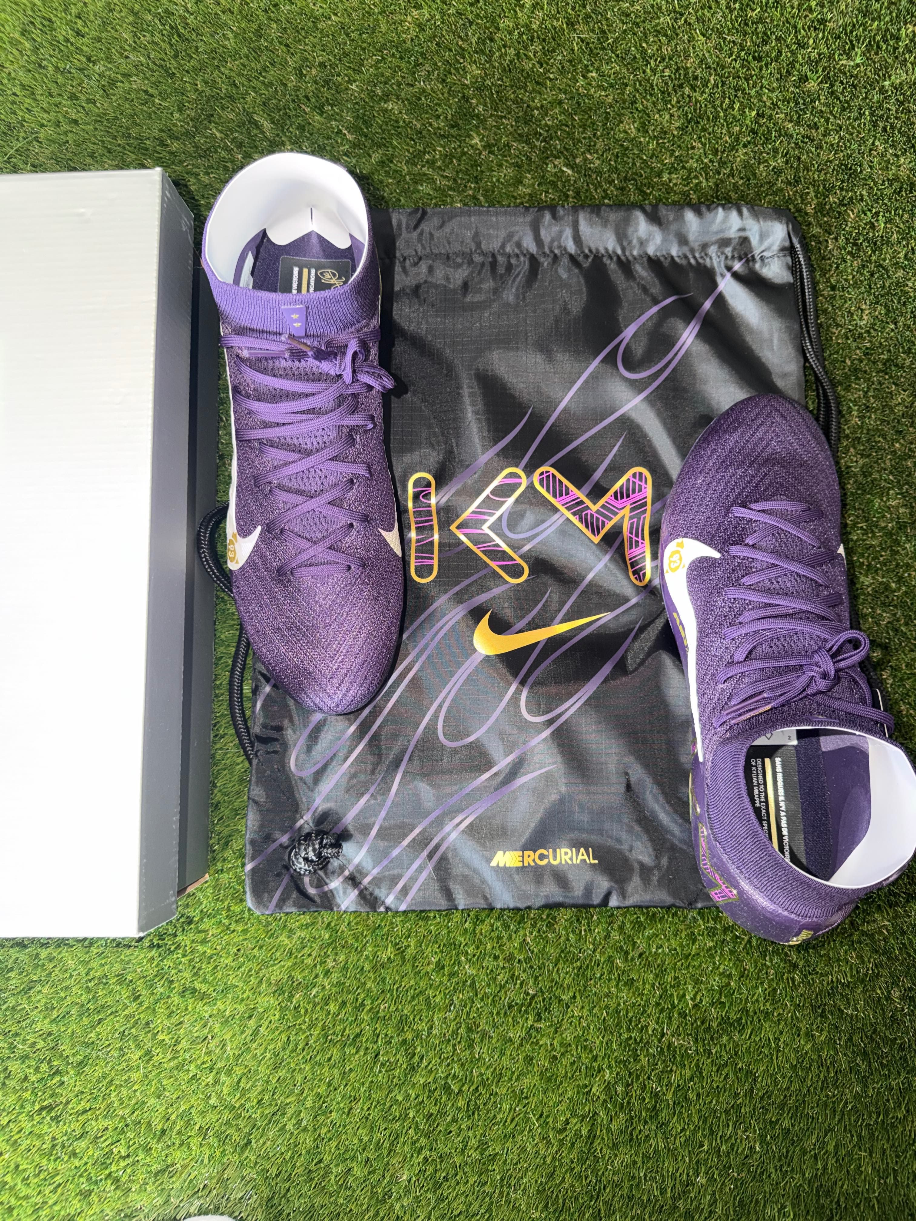 Nike Air Zoom Mercurial Superfly Elite Firm Ground Mbappe Collab Purple