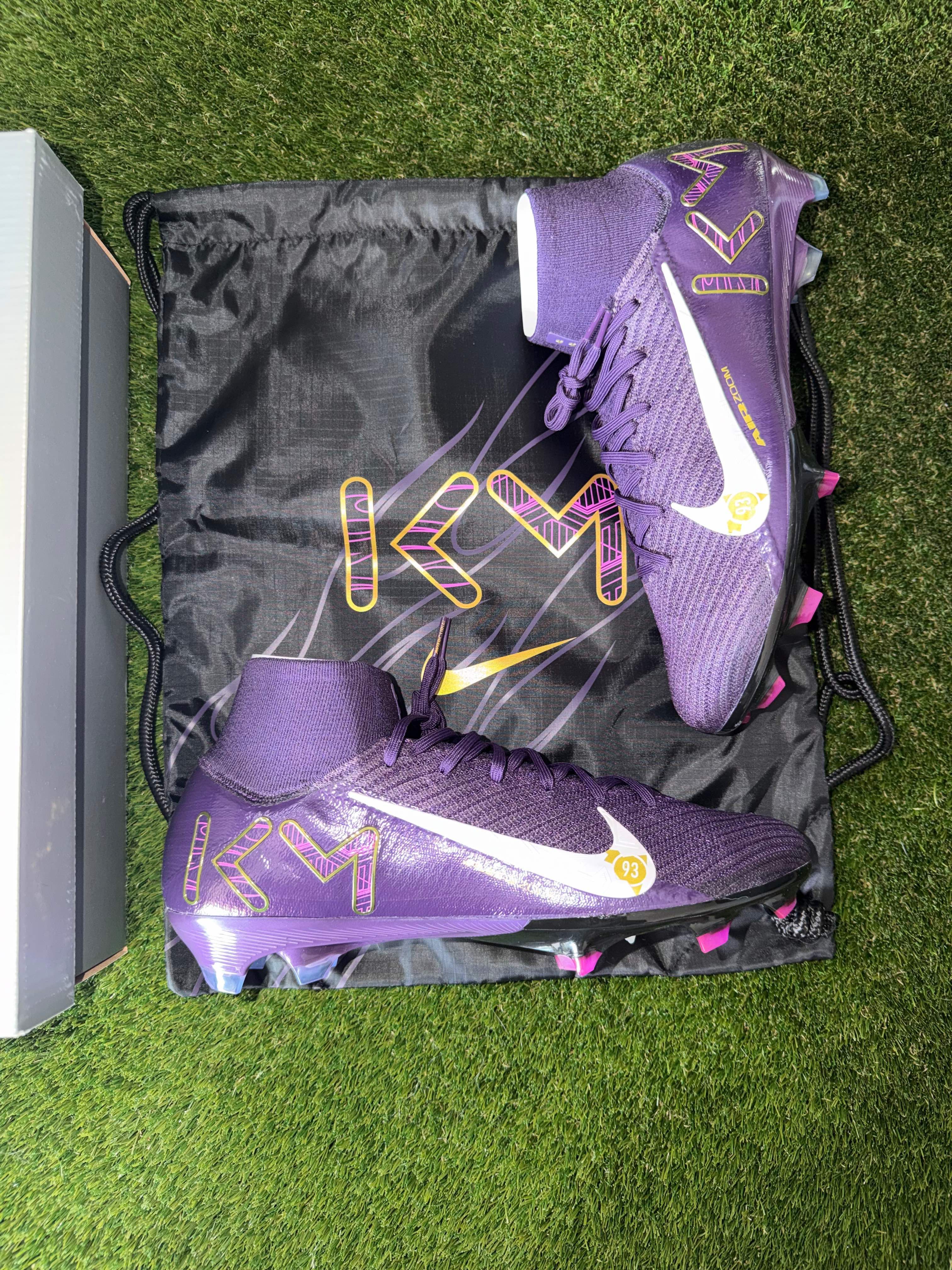 Nike Air Zoom Mercurial Superfly Elite Firm Ground Mbappe Collab Purple