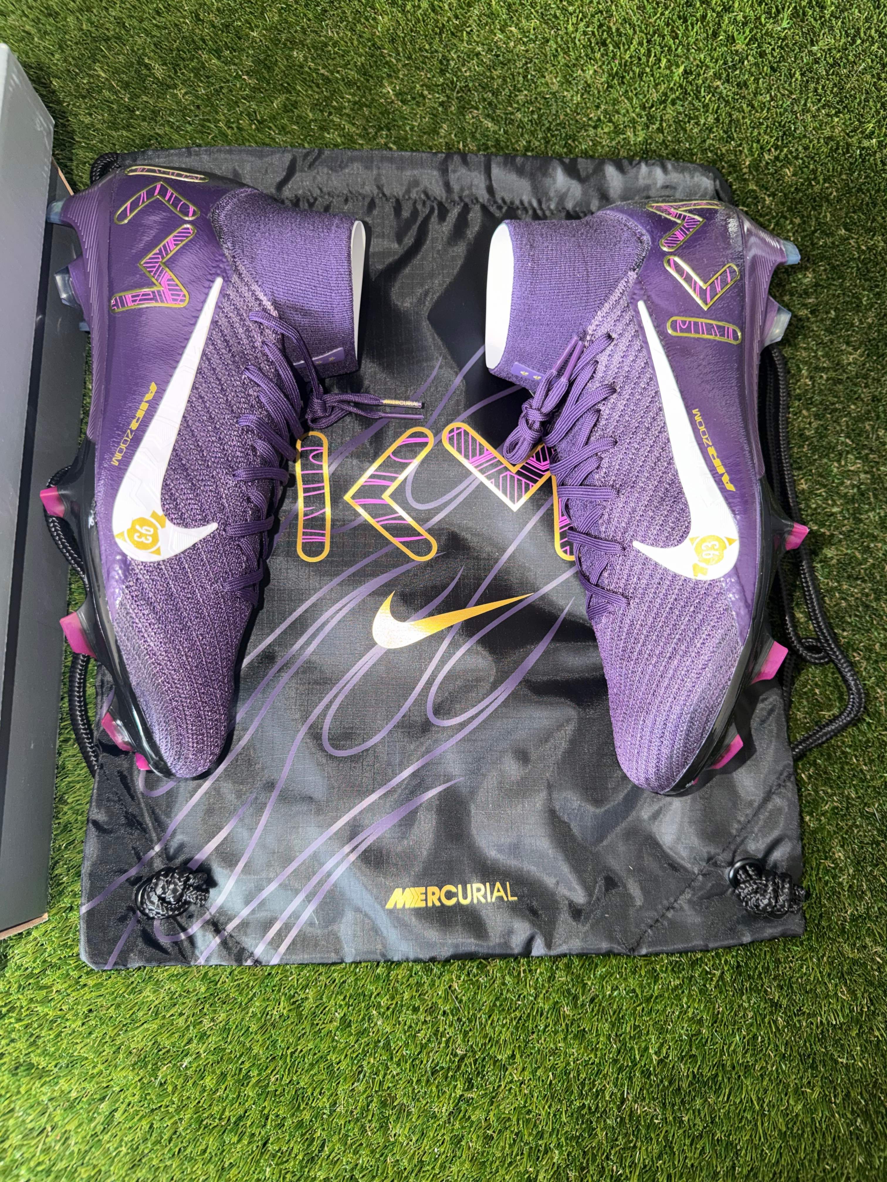 Nike Air Zoom Mercurial Superfly Elite Firm Ground Mbappe Collab Purple
