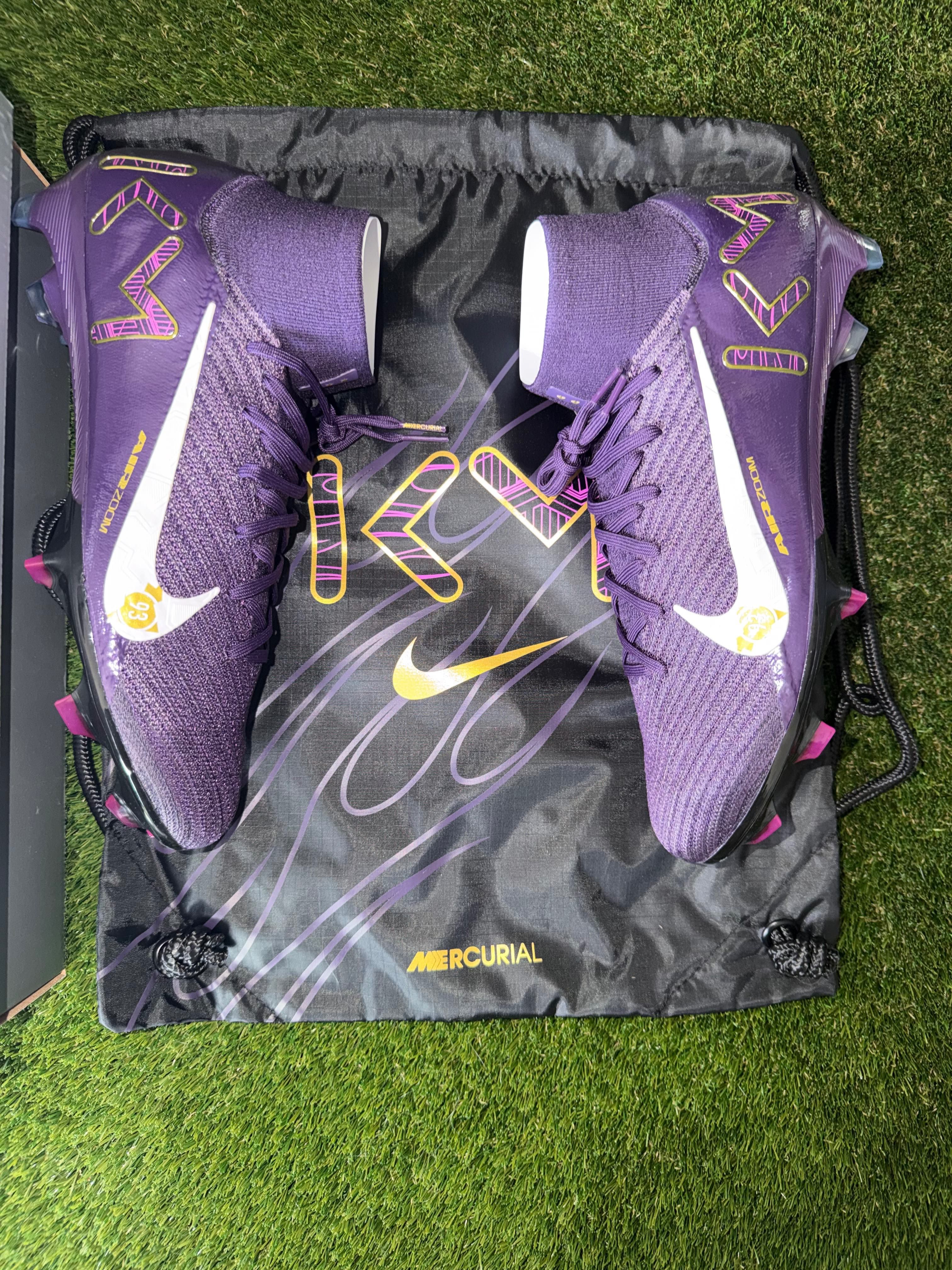 Nike Air Zoom Mercurial Superfly Elite Firm Ground Mbappe Collab Purple