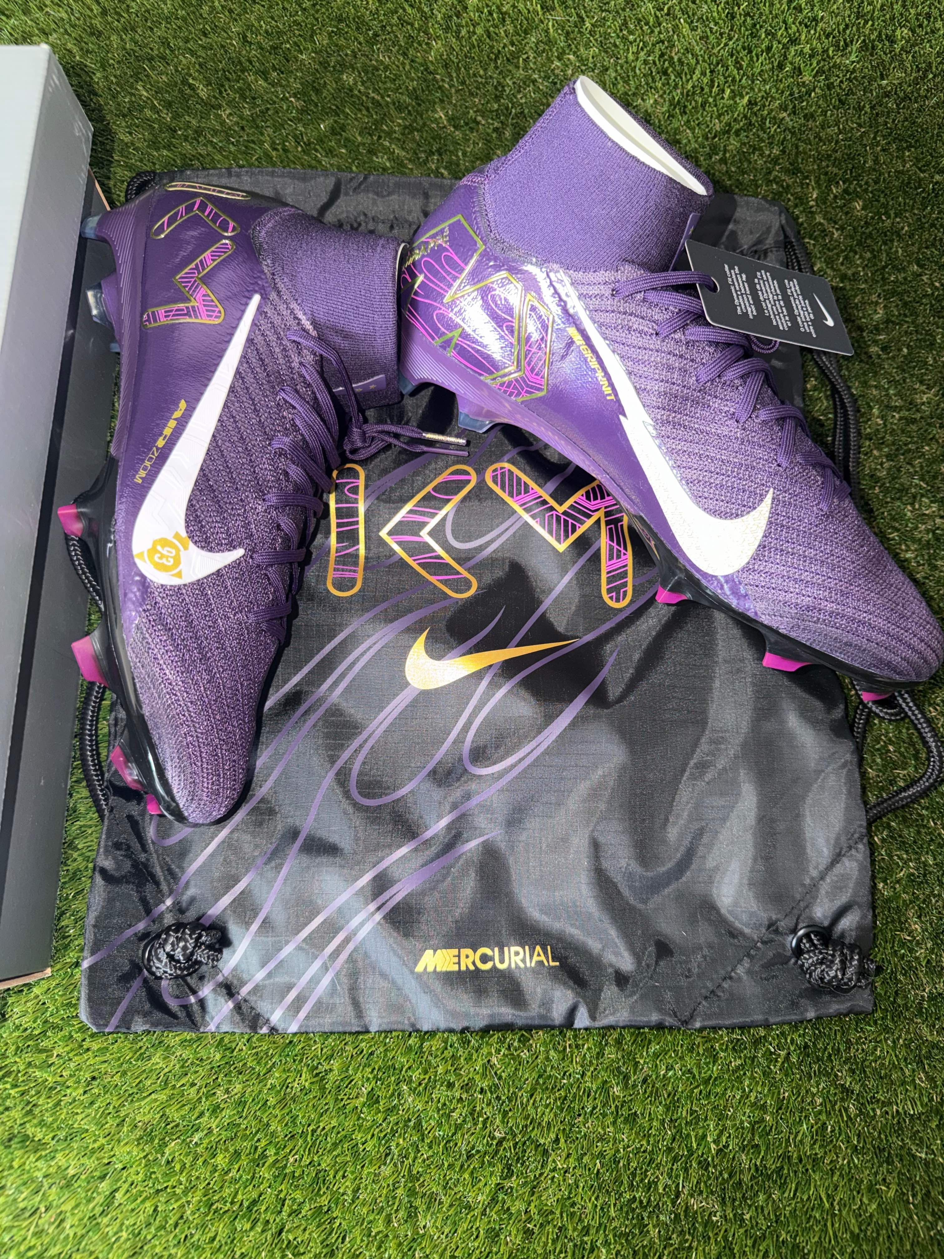 Nike Air Zoom Mercurial Superfly Elite Firm Ground Mbappe Collab Purple