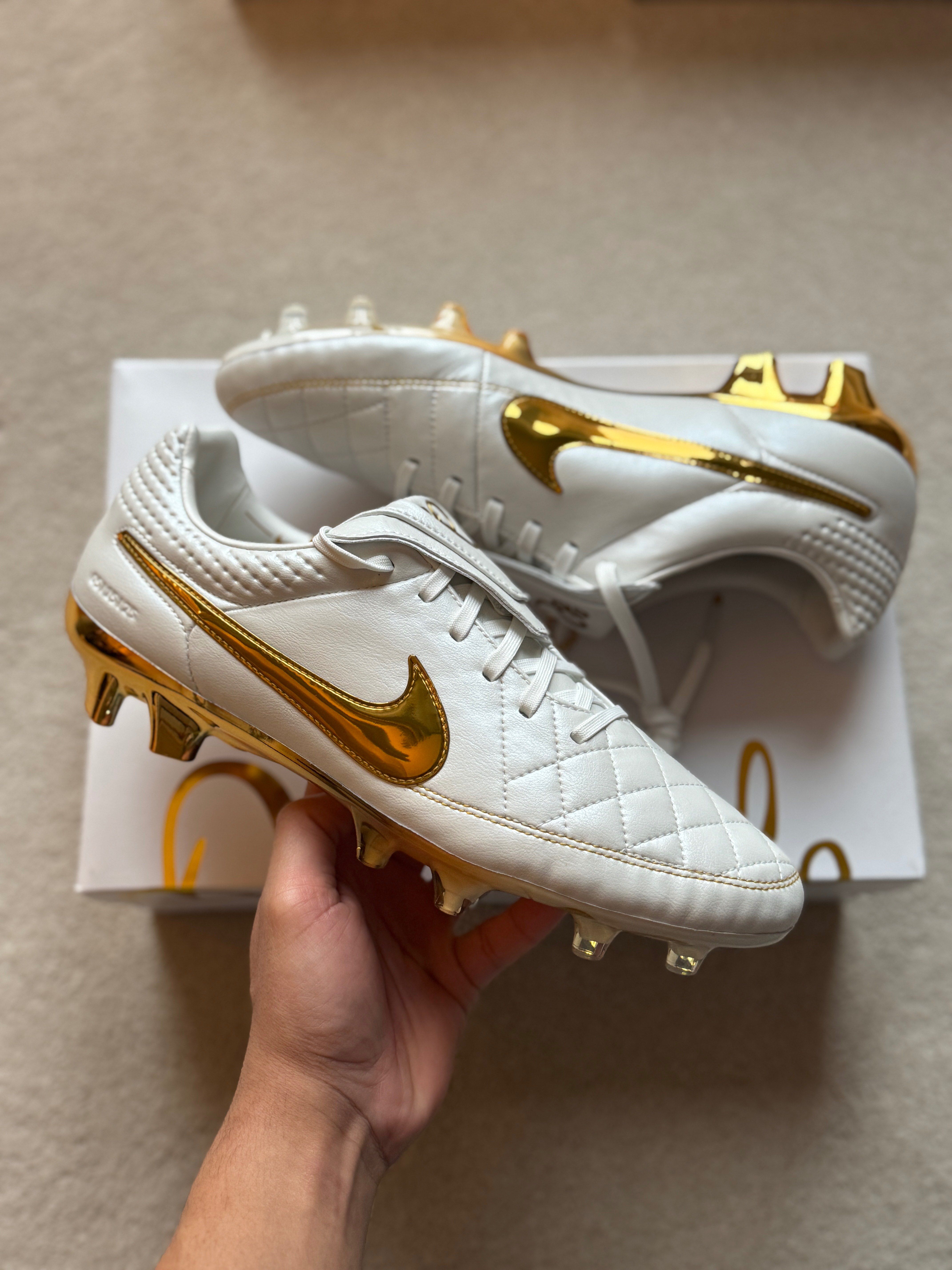 Nike Tiempo Legend ‘R10’ Regen FG - White / Gold