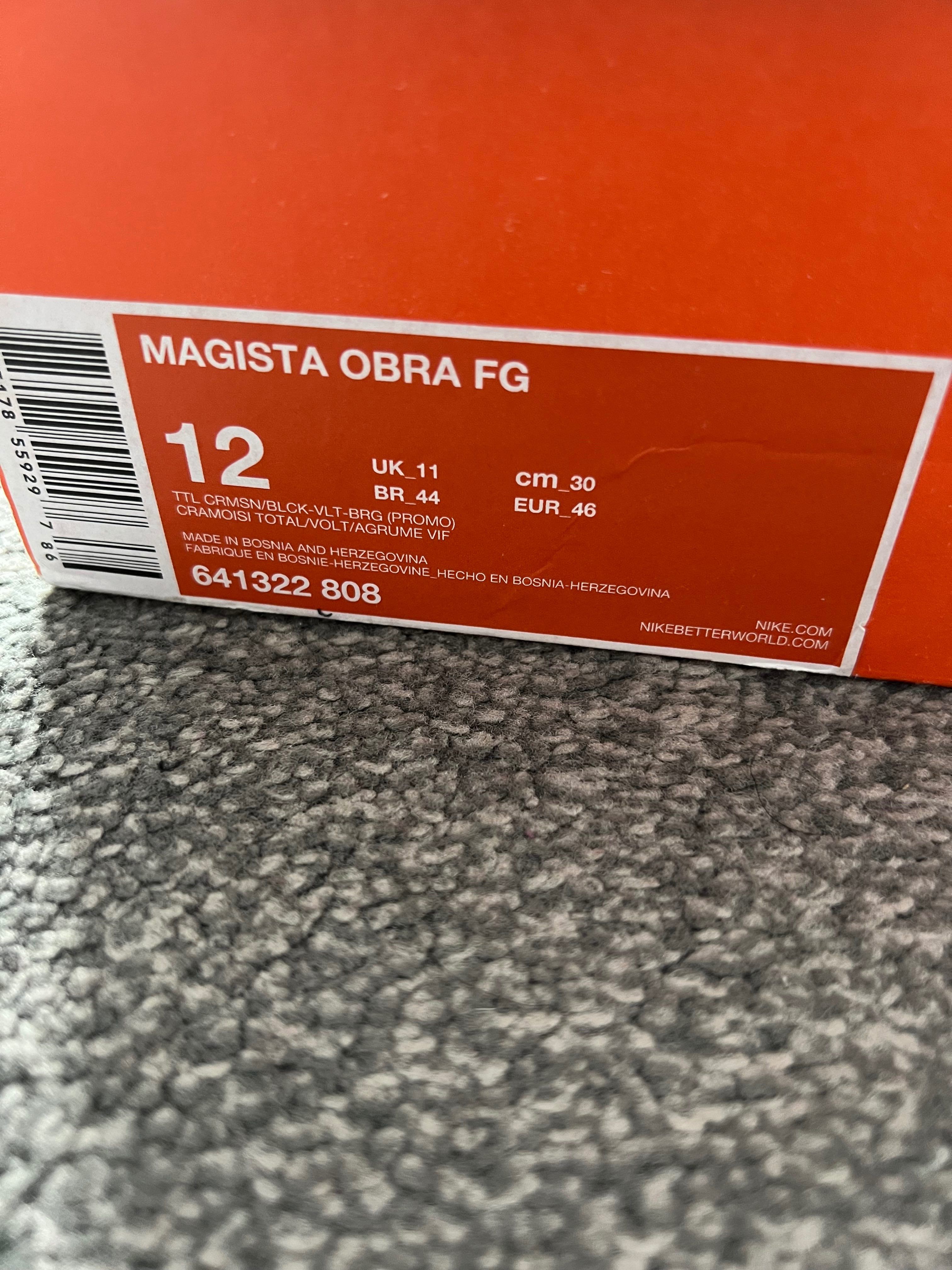 Nike Magista Obra FG Orange/Yellow Player Edition 