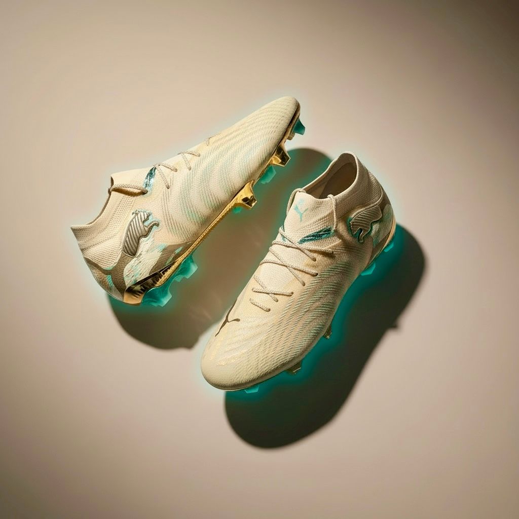 UMA FUTURE 9 ULTIMATE FG - CREAMY VANILLA/PUMA GOLD - Limited Edition - CNY