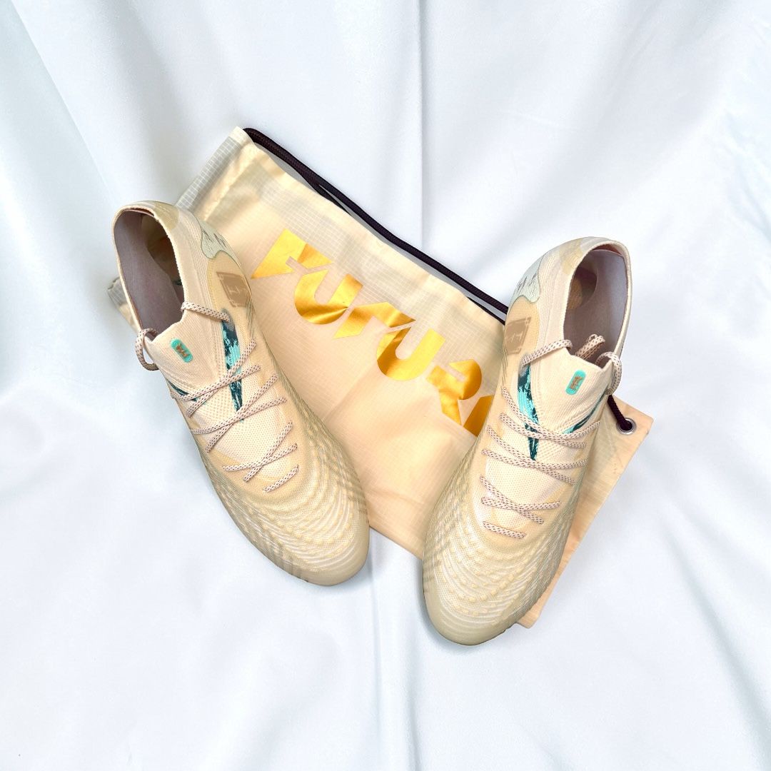 UMA FUTURE 9 ULTIMATE FG - CREAMY VANILLA/PUMA GOLD - Limited Edition - CNY