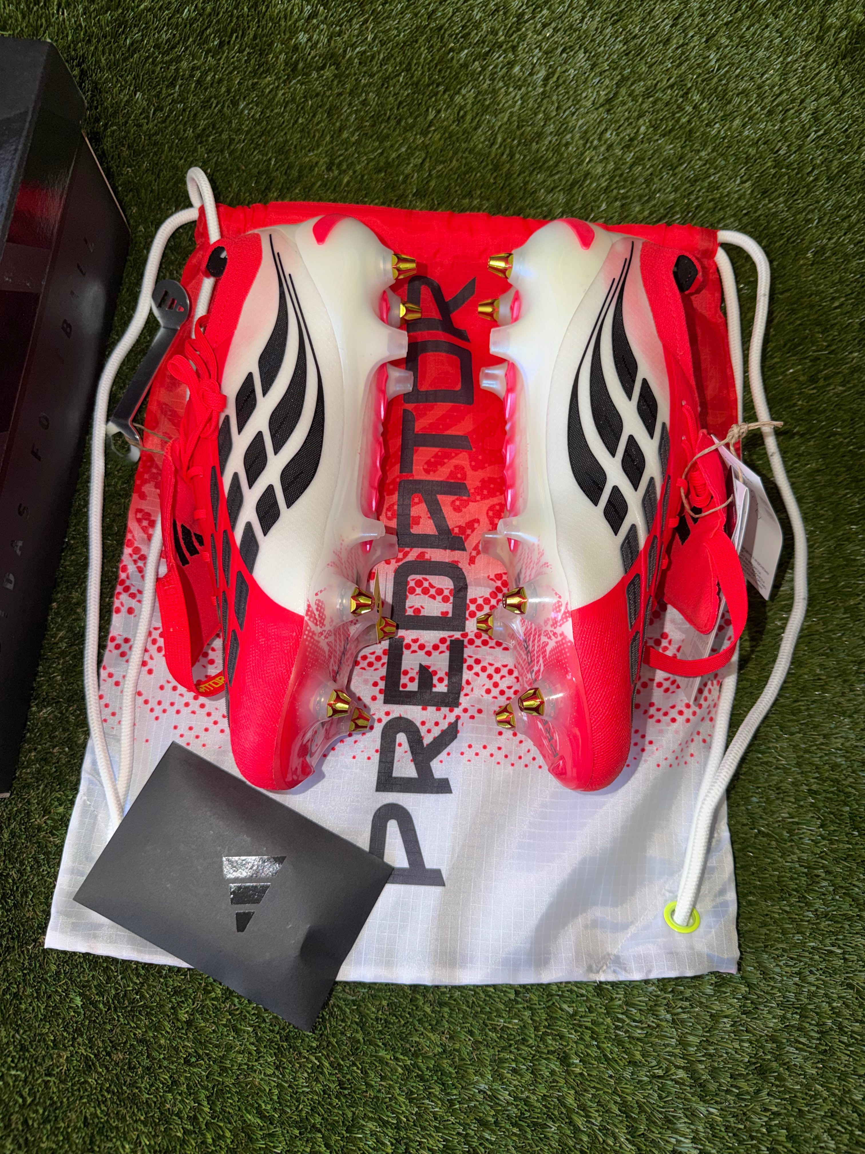 Adidas Predator Elite Tongue FT Elite Firm Ground Red/White