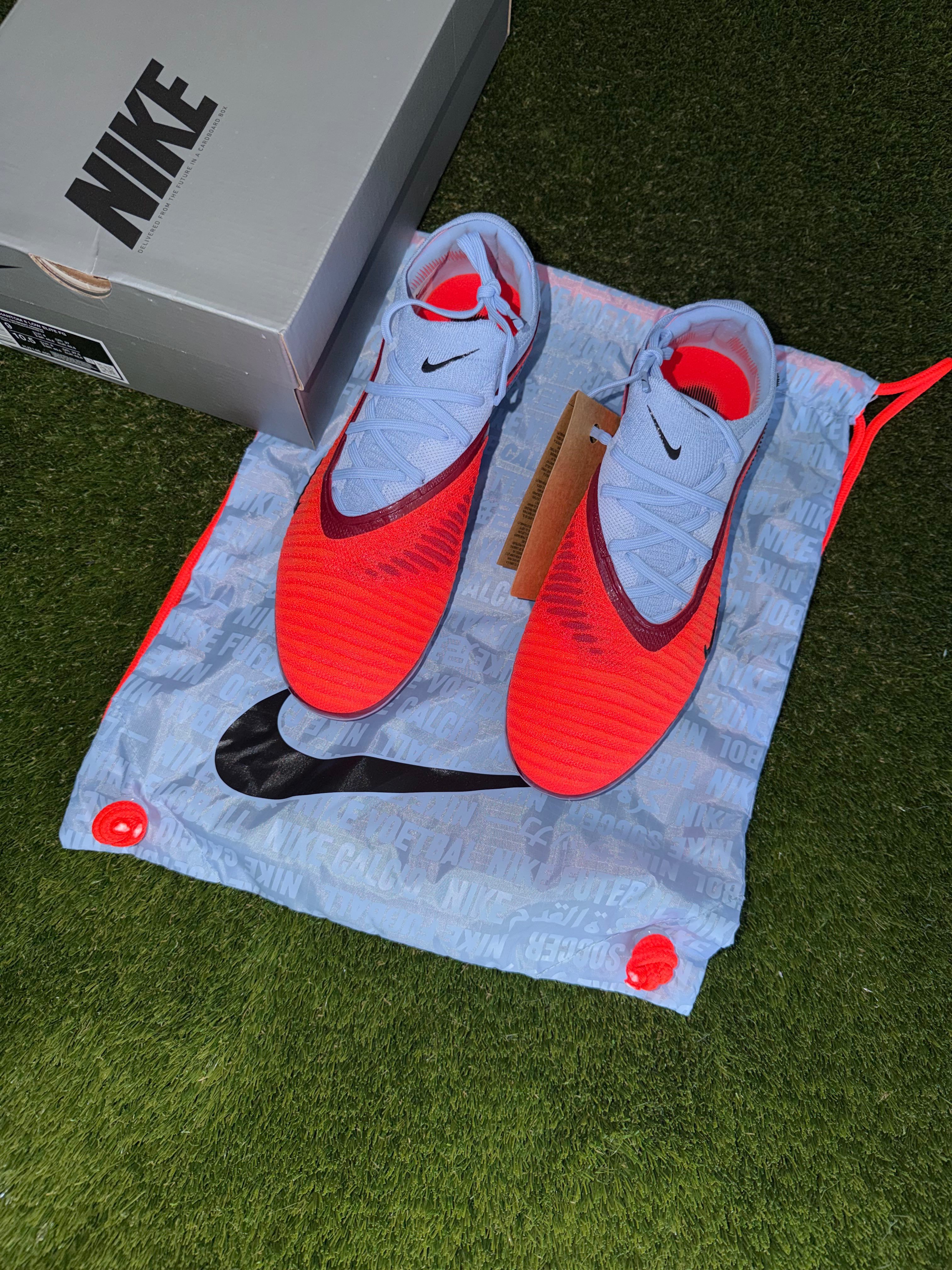 Nike Phantom 6 Elite Low Firm Ground Blue / Crimson