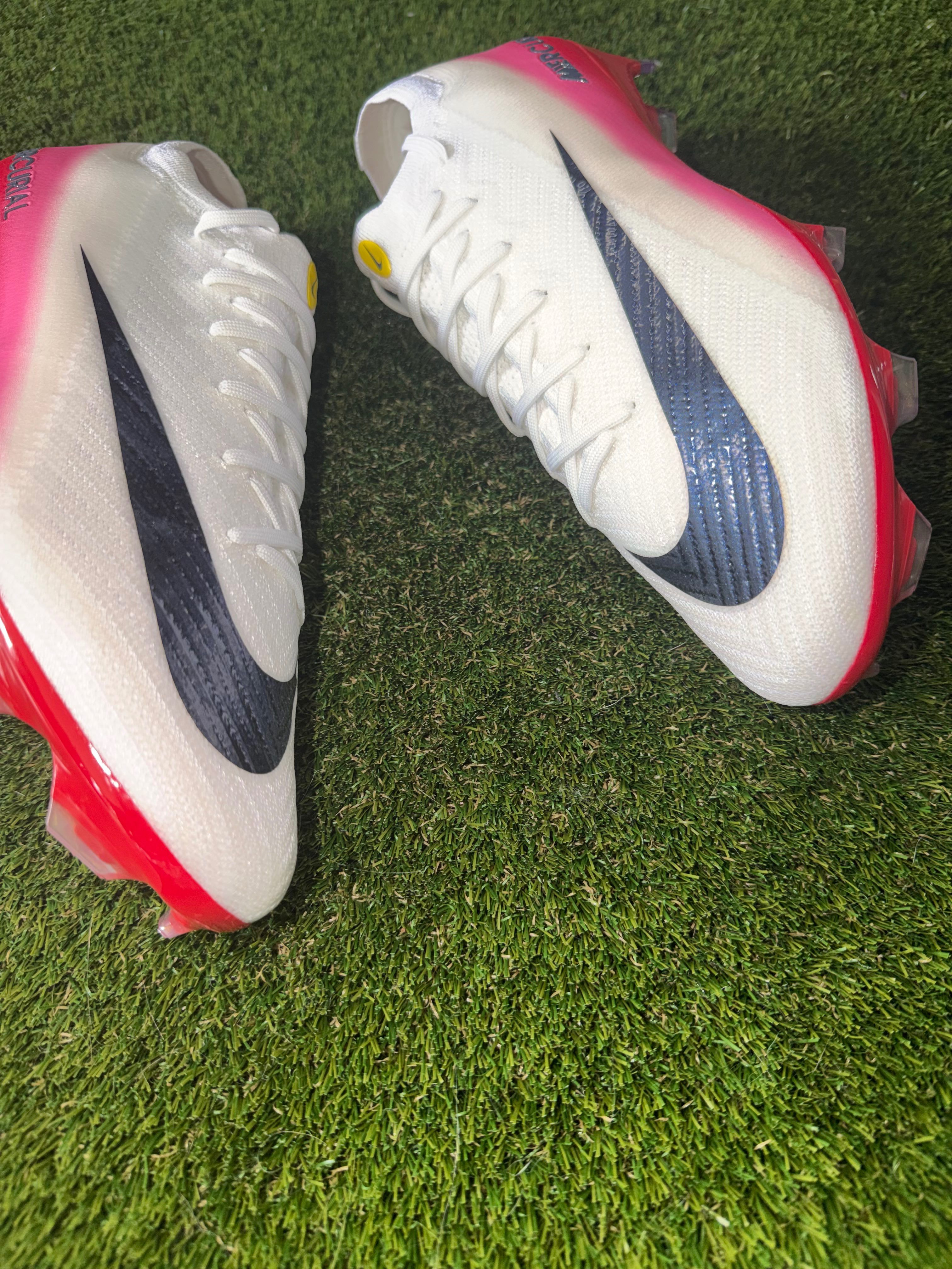 Nike Mercurial Vapor 16 Elite Firm Ground white / red