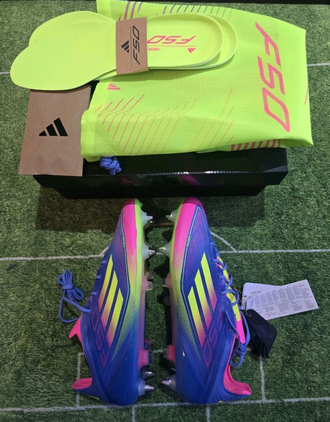 Adidas F50 Elite SG Blue Fusion Football Boots 
