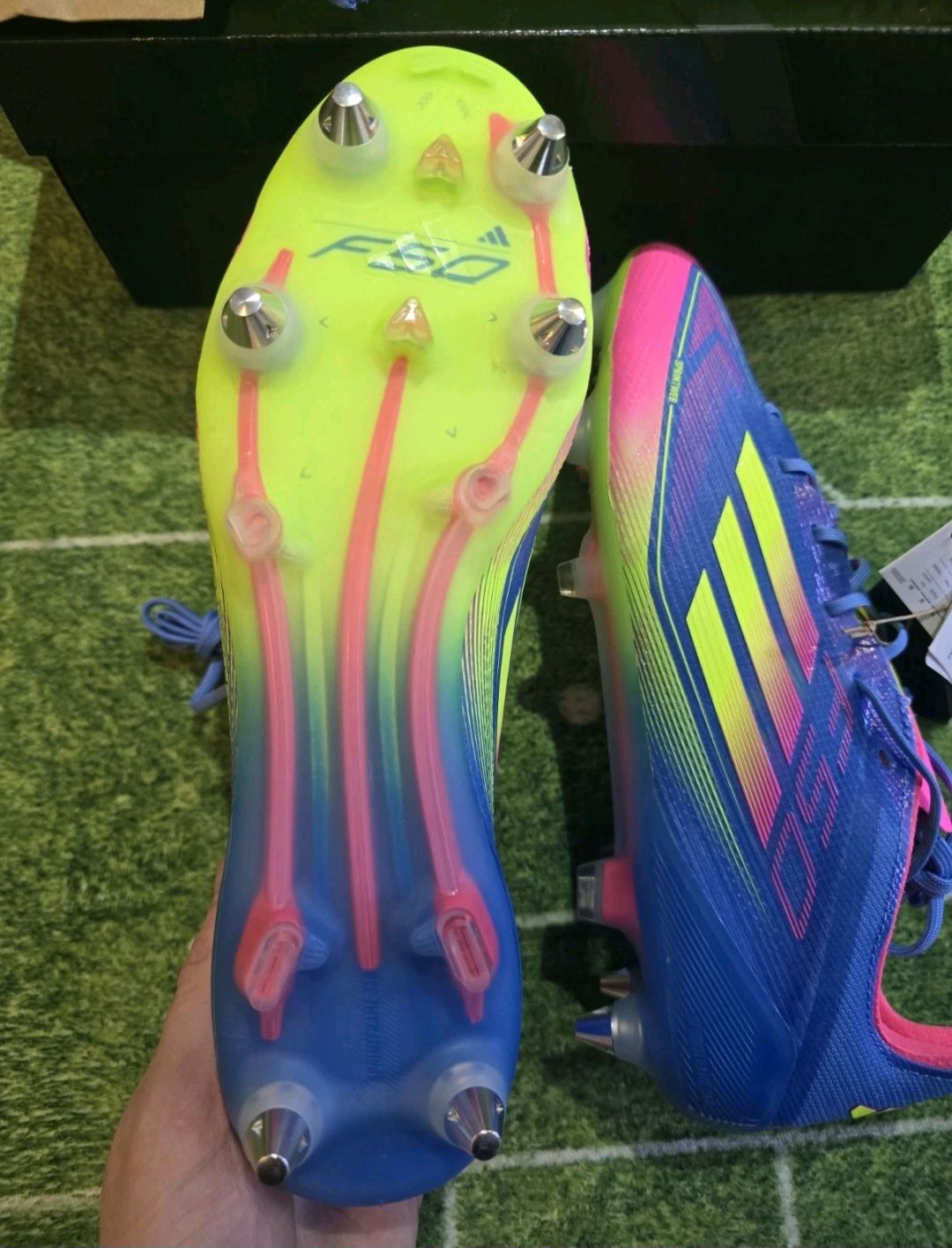 Adidas F50 Elite SG Blue Fusion Football Boots 