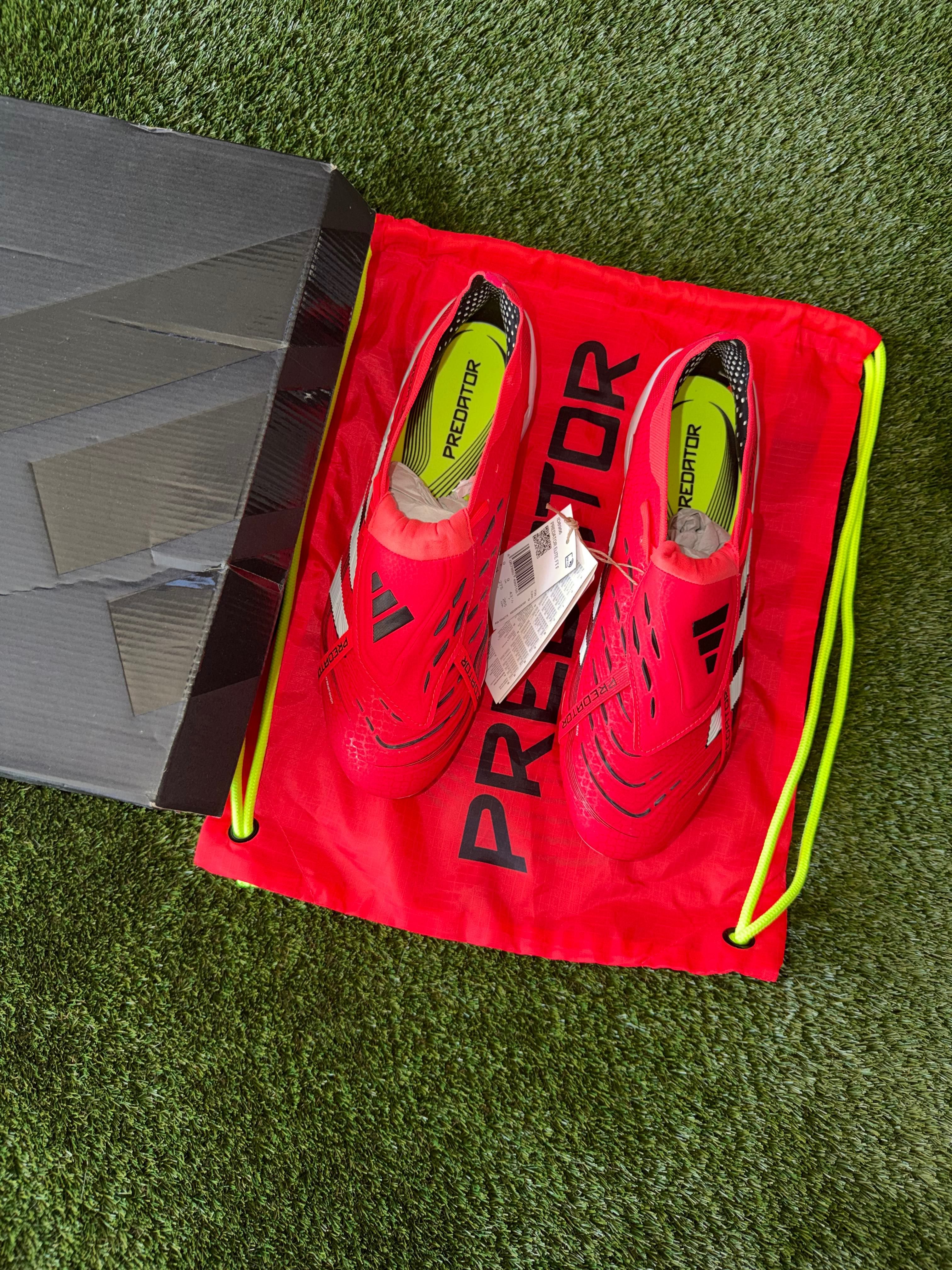 Adidas Predator Elite Tongue FT Firm Ground Lucid Red