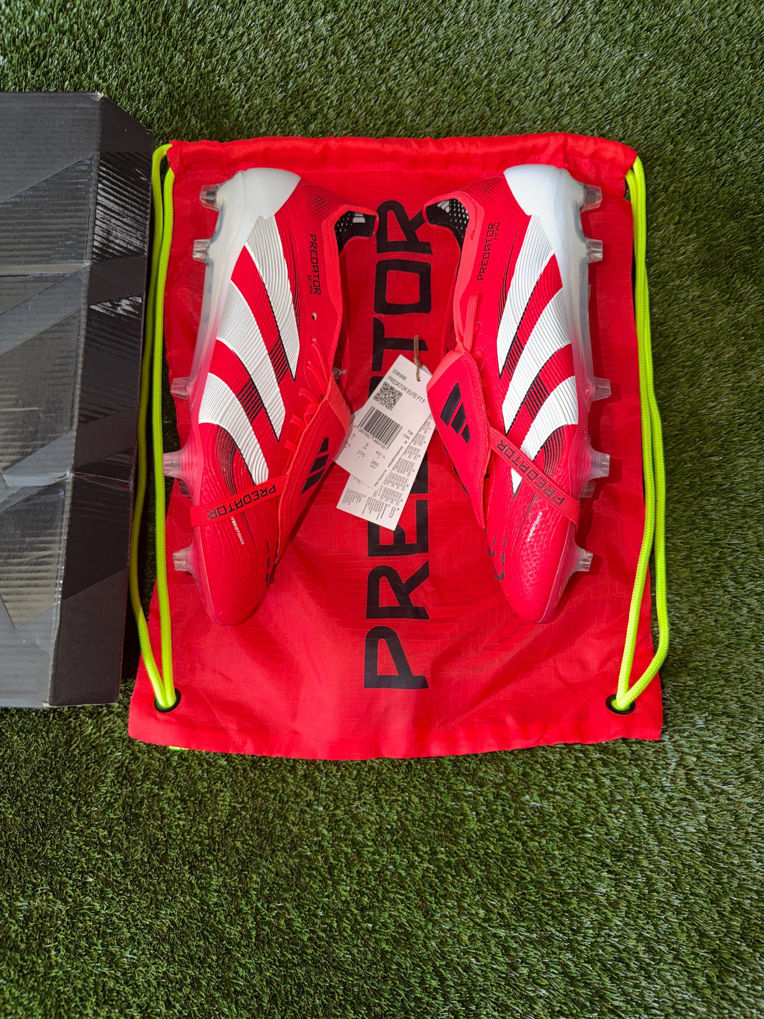 Adidas Predator Elite Tongue FT Firm Ground Lucid Red