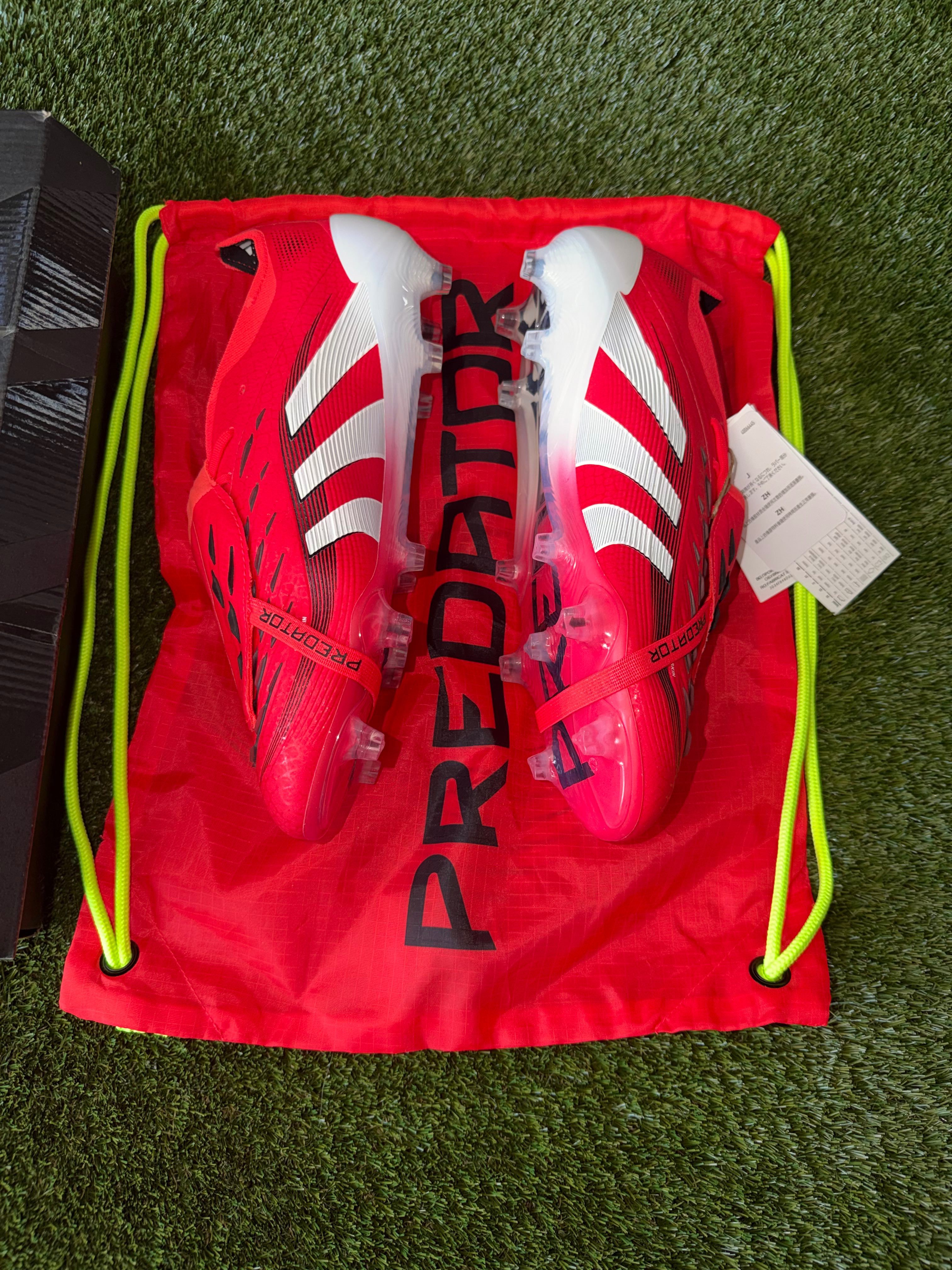 Adidas Predator Elite Tongue FT Firm Ground Lucid Red