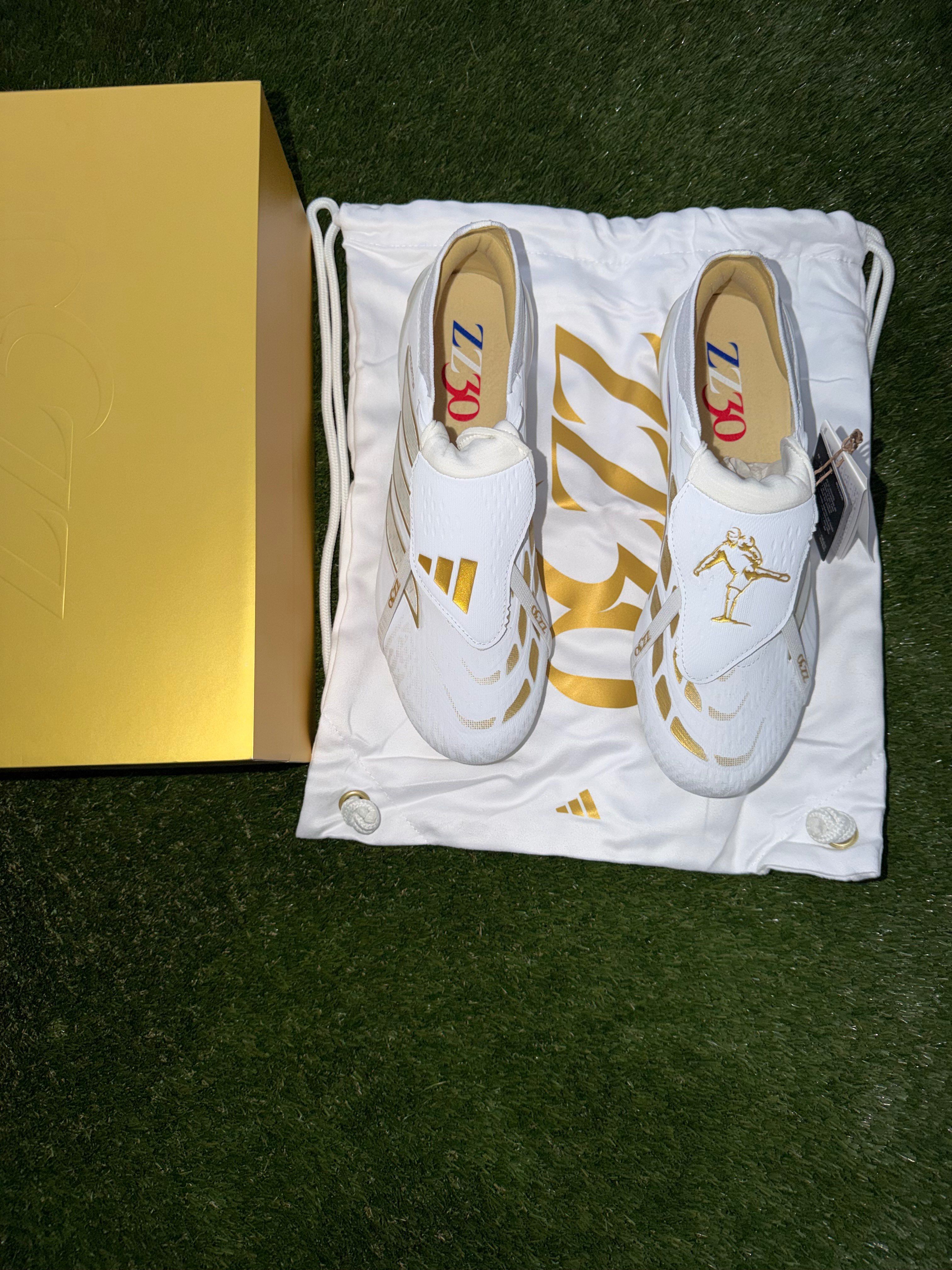 Adidas Predator Elite Tonge Zidane Firm Ground Limited Edition White